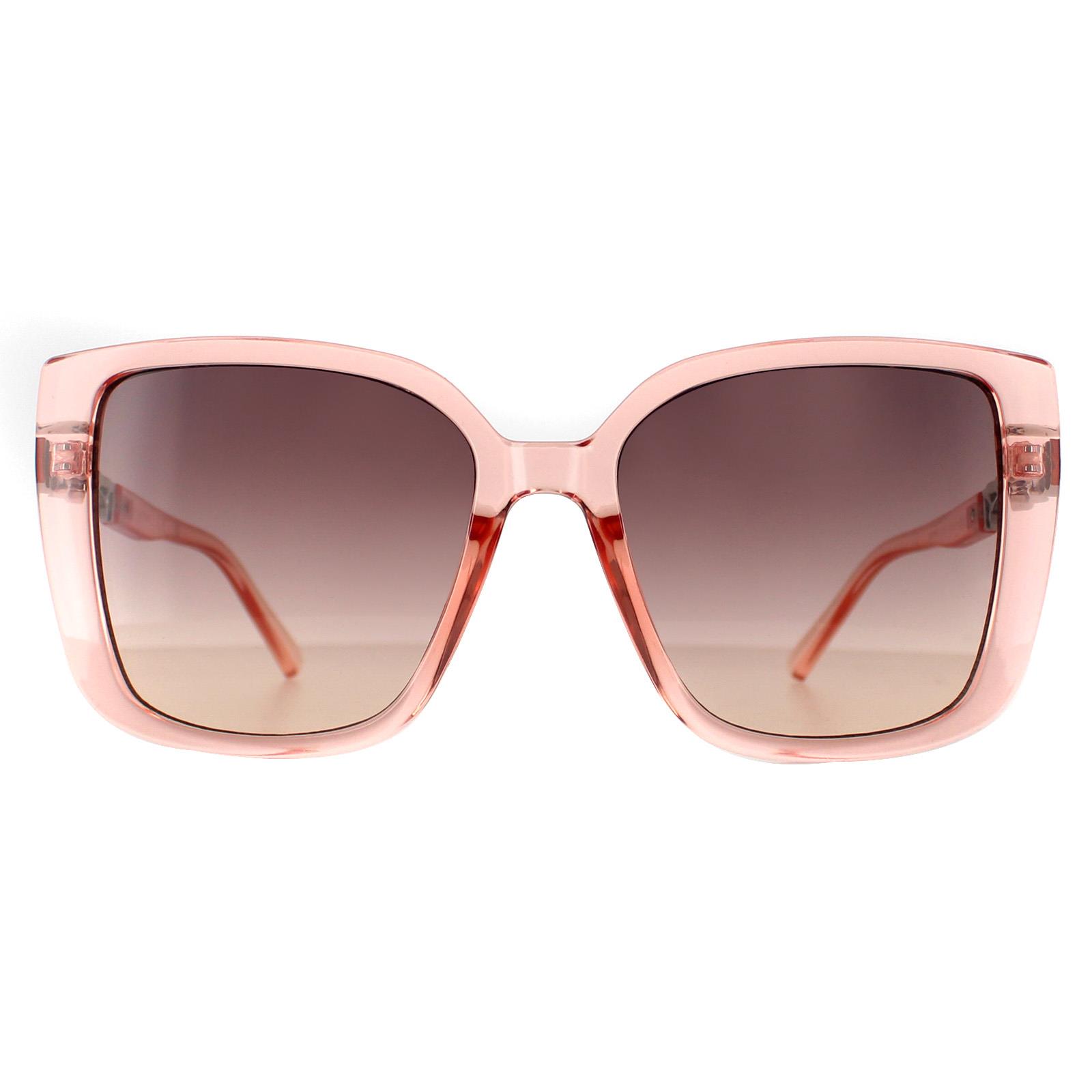 Thumbnail - Lunettes de soleil Guess GF0427 27T crystal pink bordeaux gradient