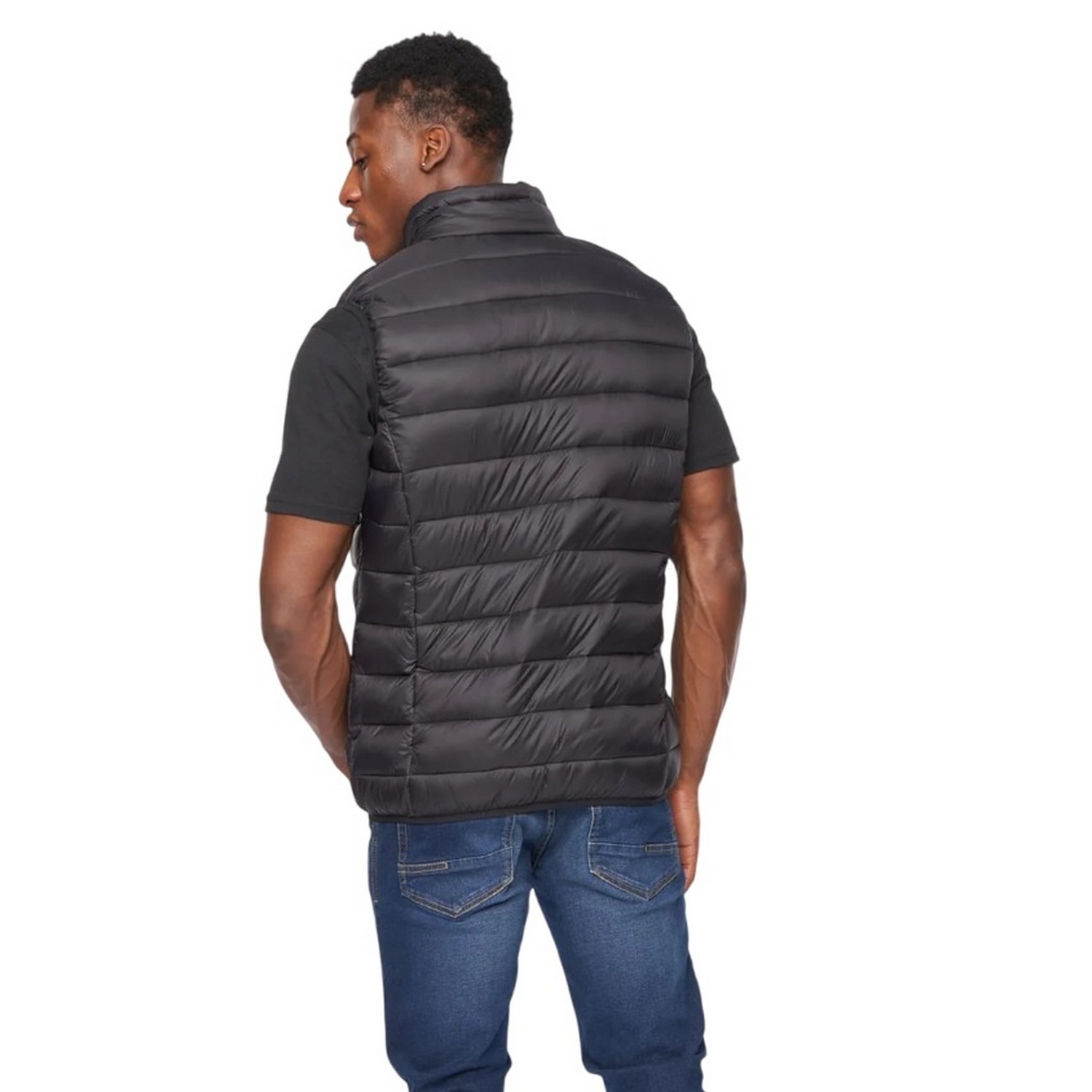 Crosshatch Gattering Gilet för herrar (Svart) – bild 2