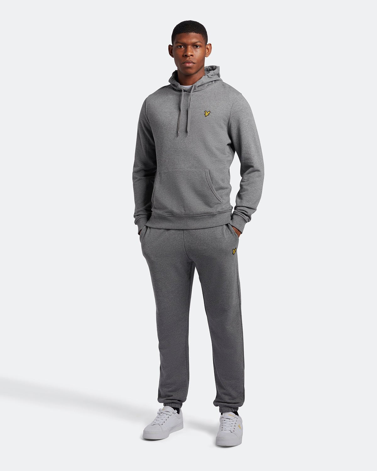 Thumbnail - Lyle & Scott Schlanke Sweatpant in Grau