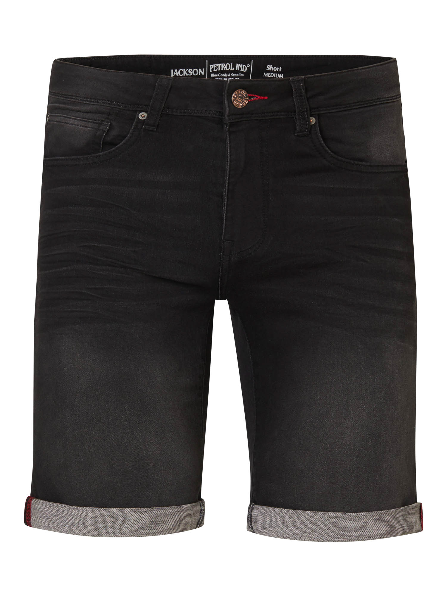 Thumbnail - Petrol Industries - Jackson Denim Shorts Männer - Schwarz