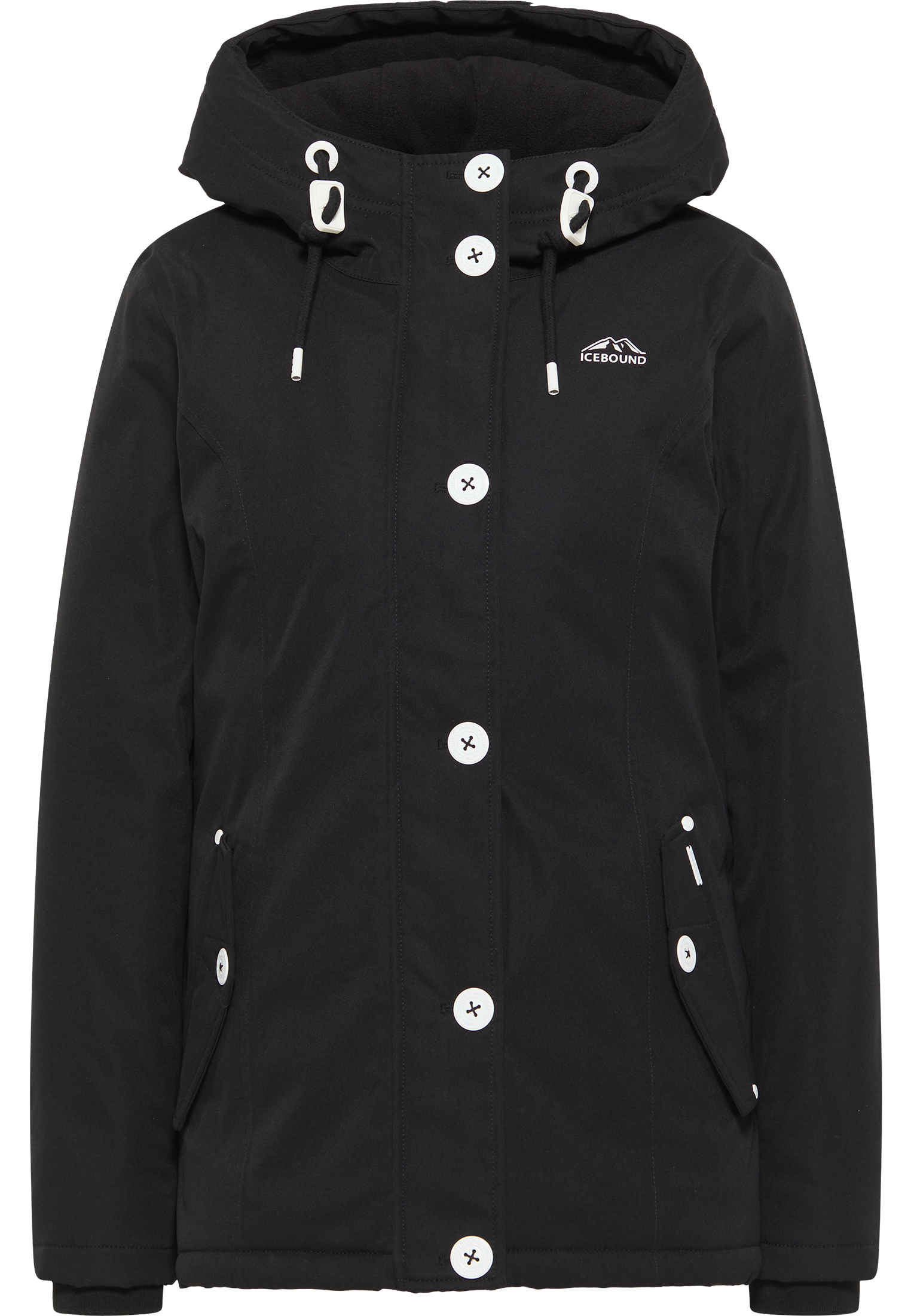 ICEBOUND Serie clima Igloo winterjas Dames zwart