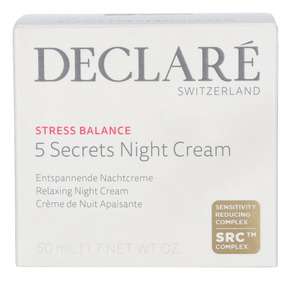 Declare Stressbalance 5 Secrets Nattkräm ansiktskräm & serum dam – bild 2