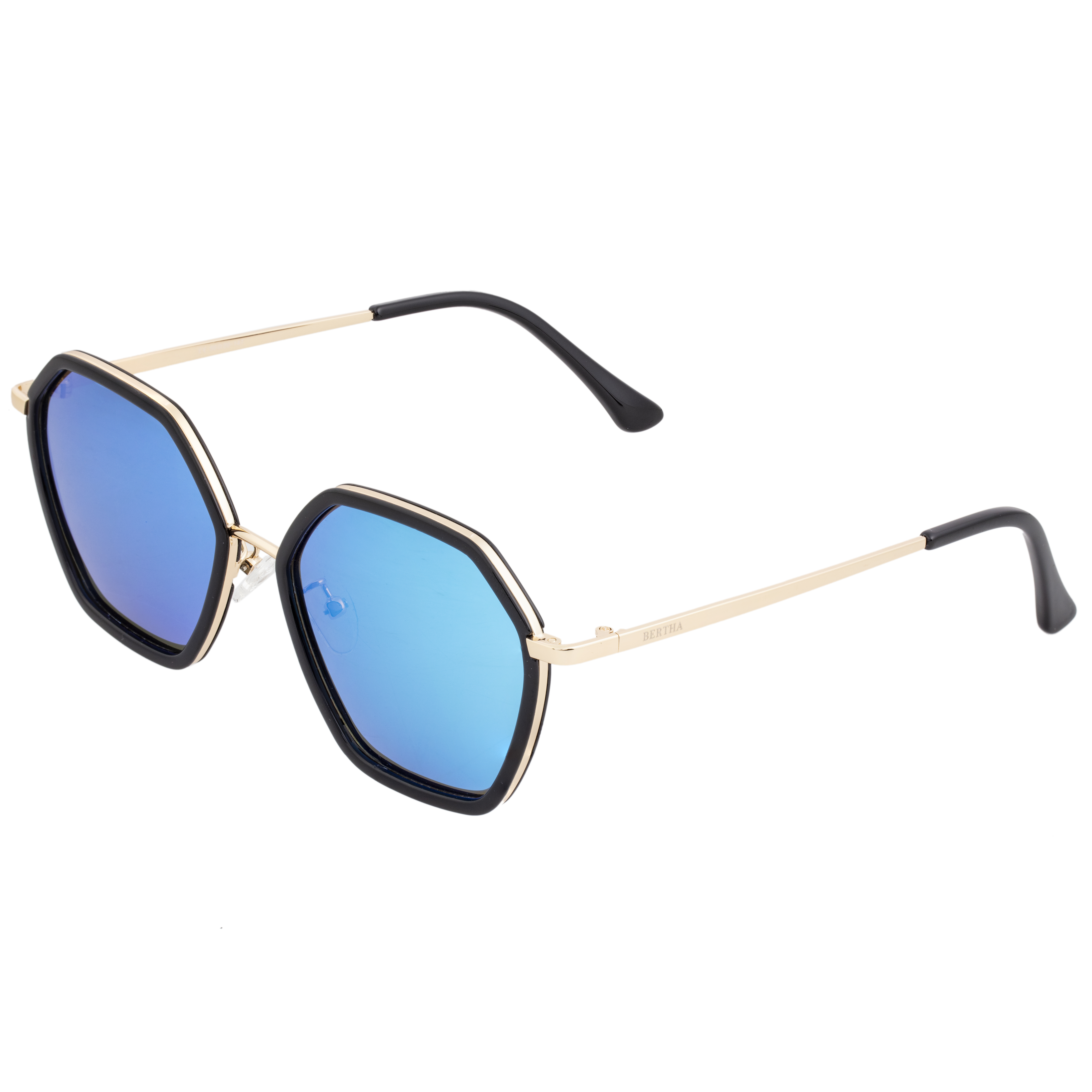Bertha Womens Ariana Polarized Sunglasses - Blue - One Size
