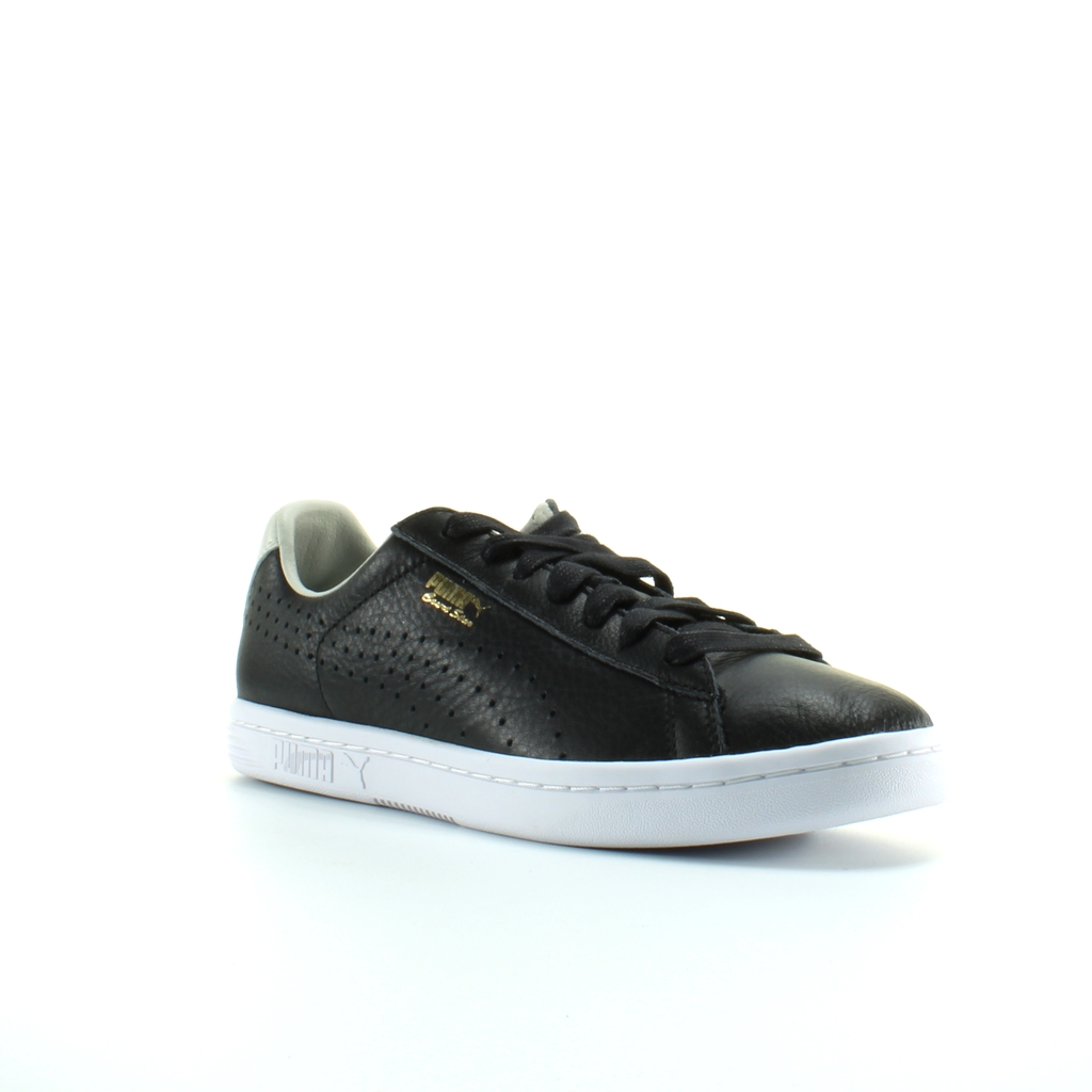 Puma Court Star NM Svart Läder Herrar Lace Up Träningsskor 357883 10 – bild 2