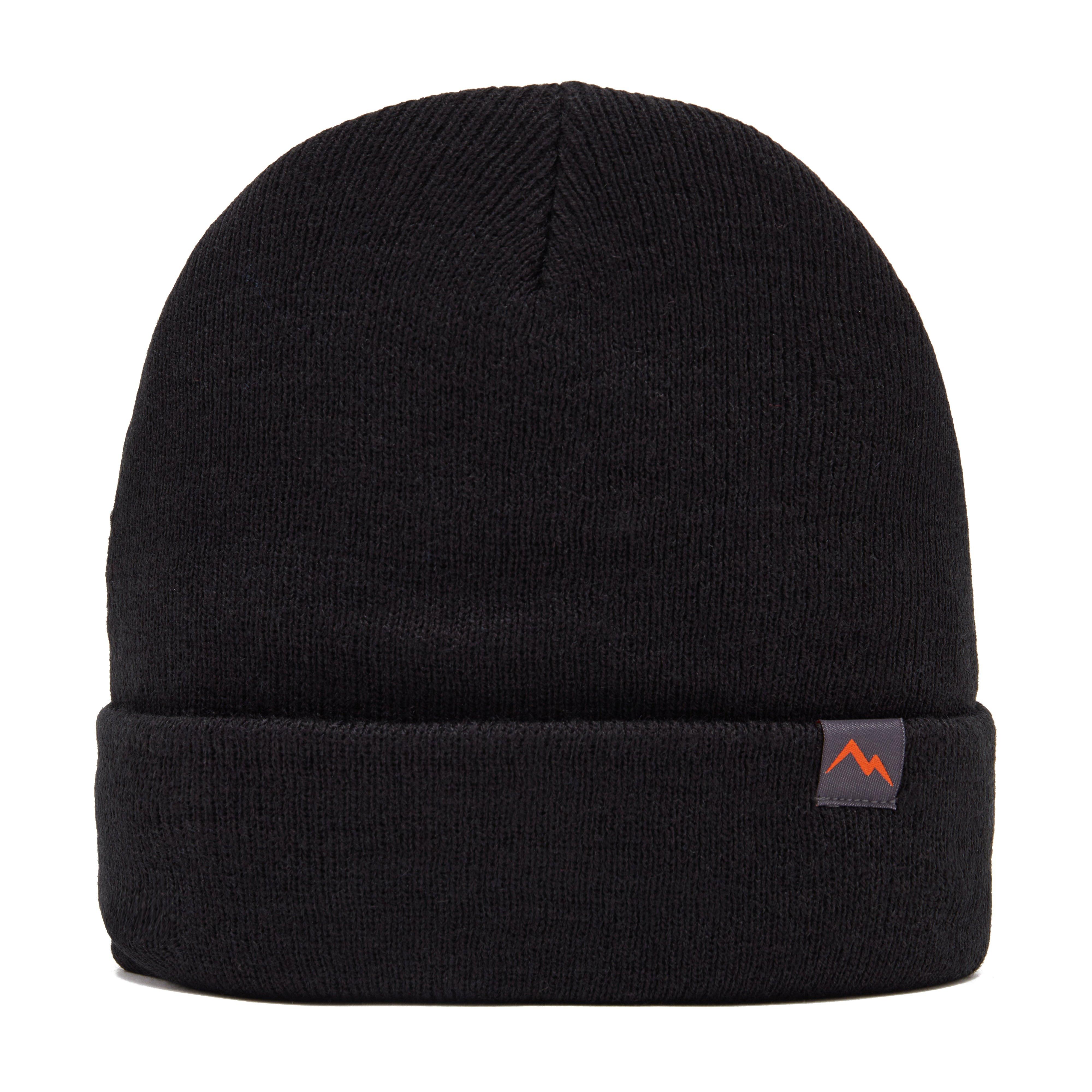 Peter Storm Boys Kids' Cosy and Comfortable Thinsulate Beanie Hat for Cold Weather - Black - One Size