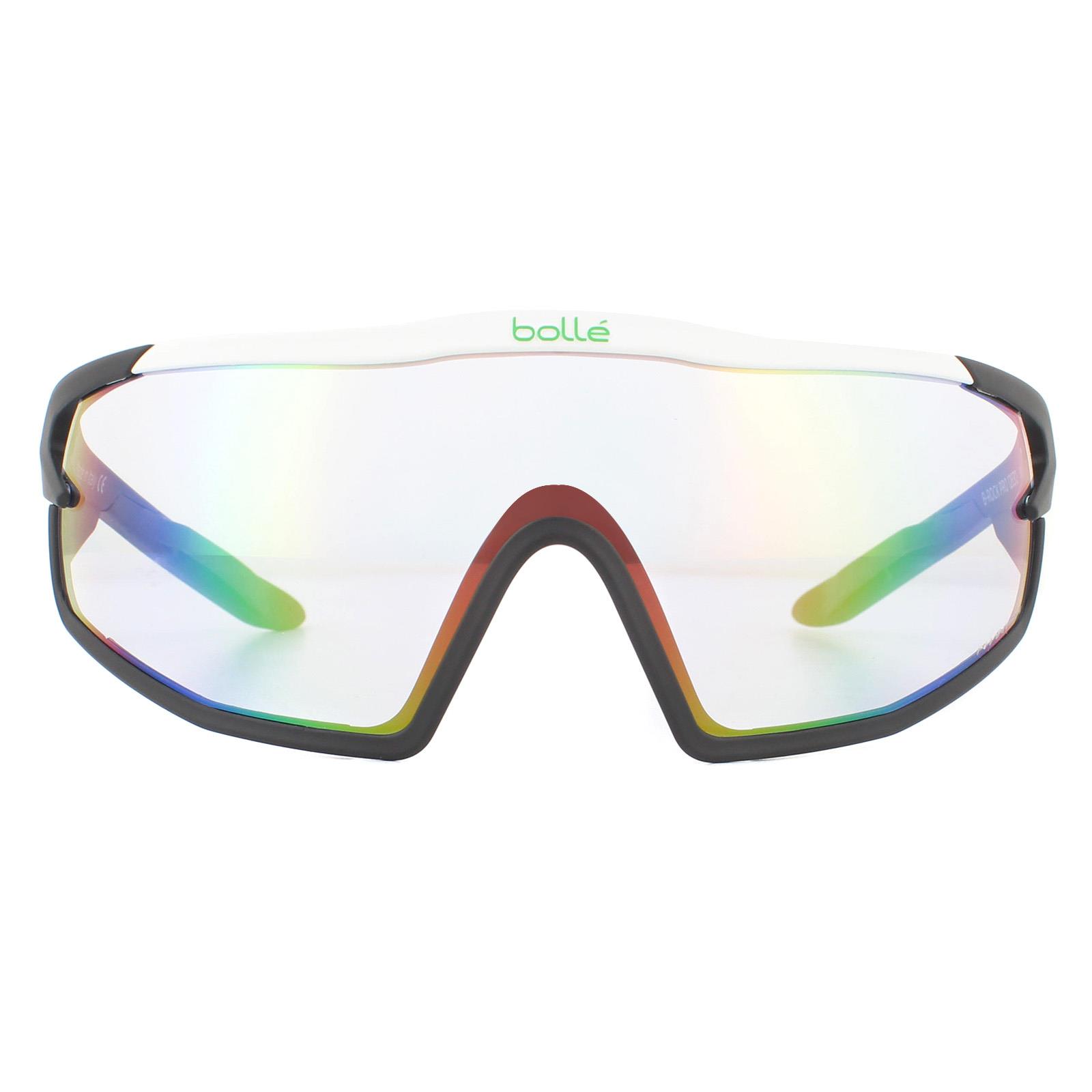 Thumbnail - Bolle Sonnenbrille B-Rock Pro 12630 Matte White Phantom Clear Green Photochromic