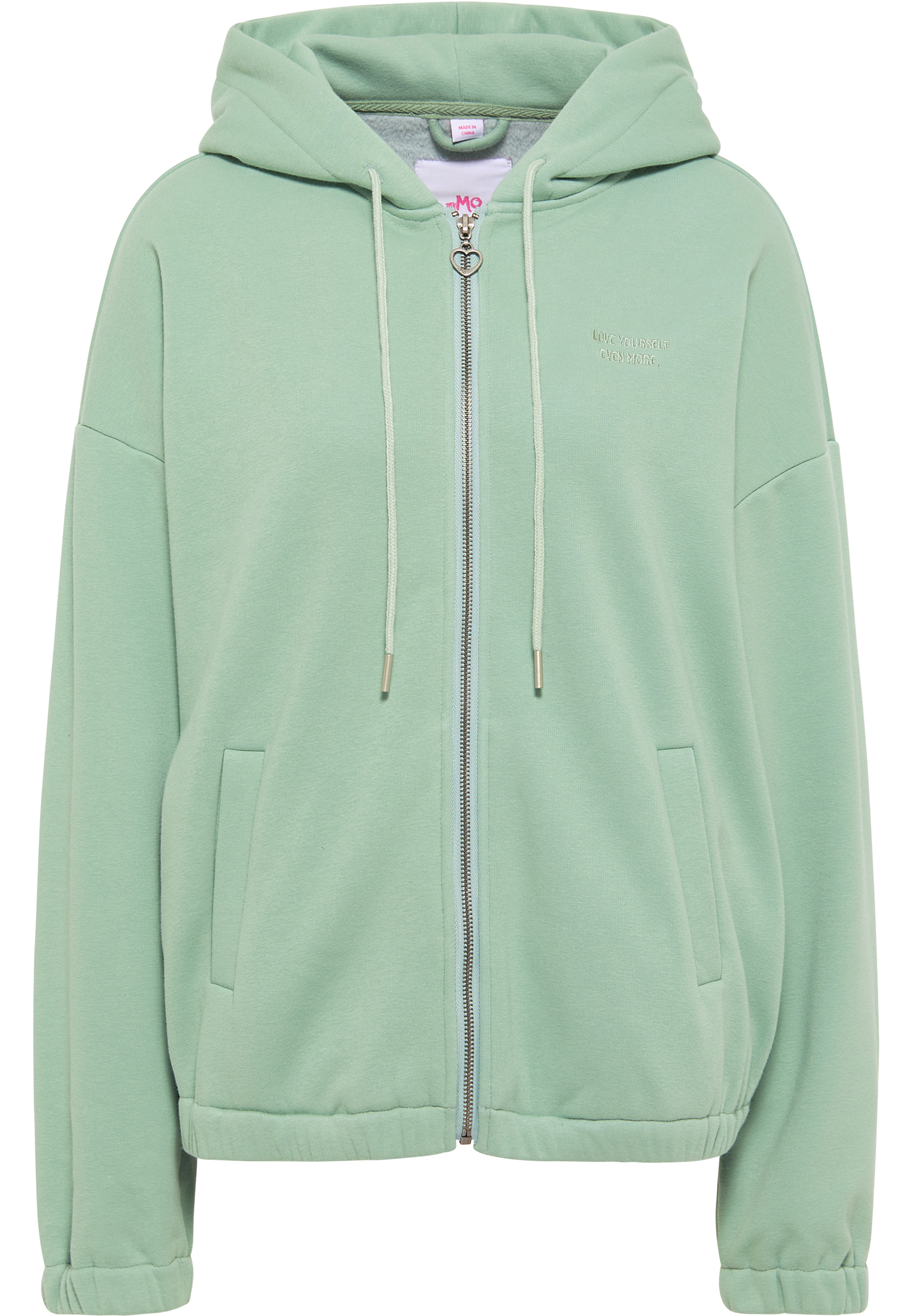 myMo sweatjack met capuchon blonda