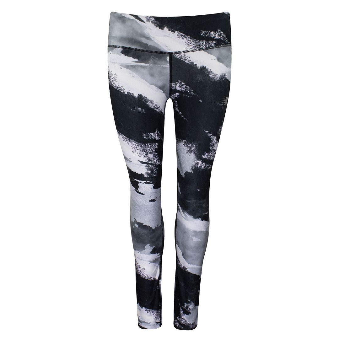 Thumbnail - Neues Gleichgewicht gedruckt dunkelblau Impact Damen, die enge Leggings laufen WP11264 SIY