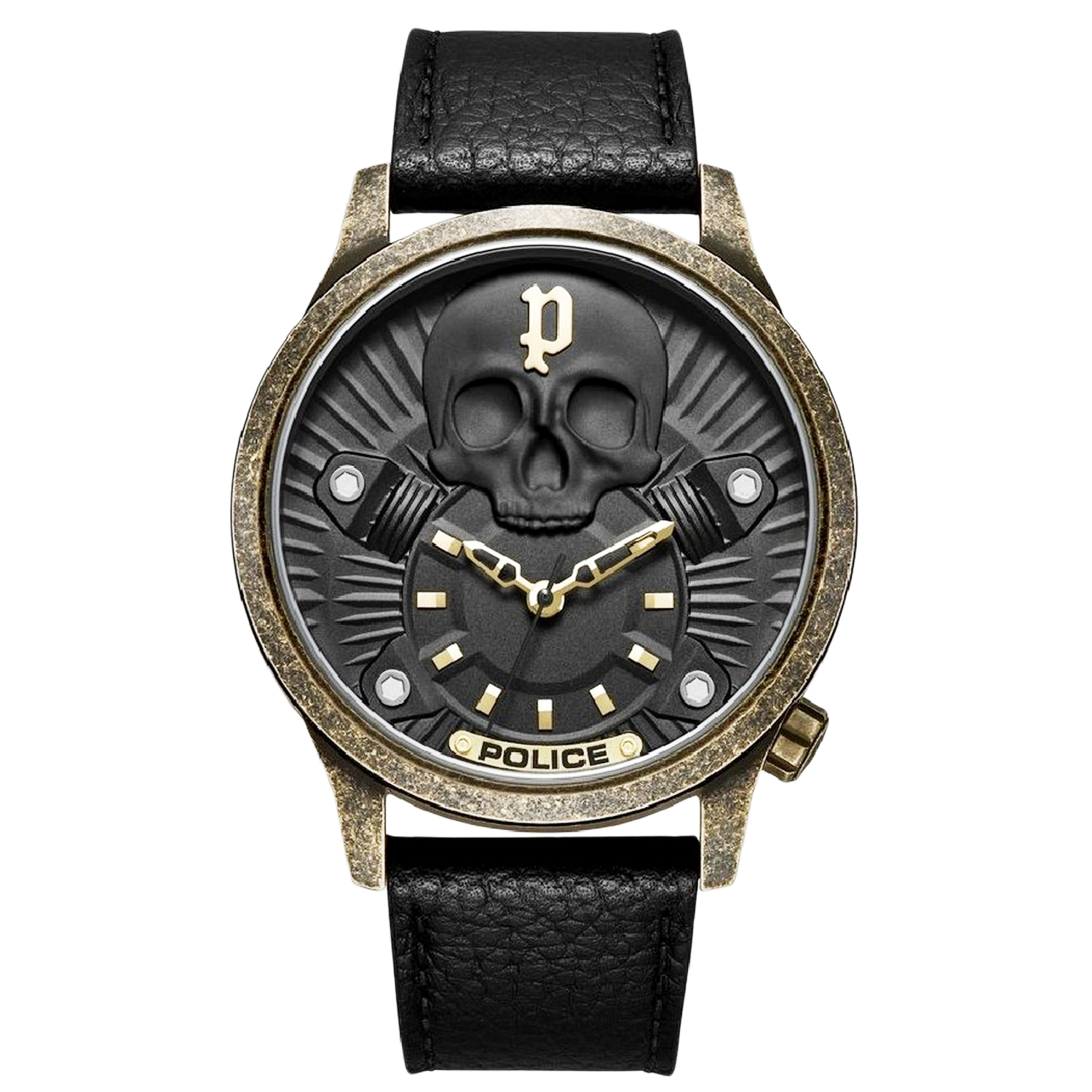Thumbnail - Police Herrenuhr Quartz Grau