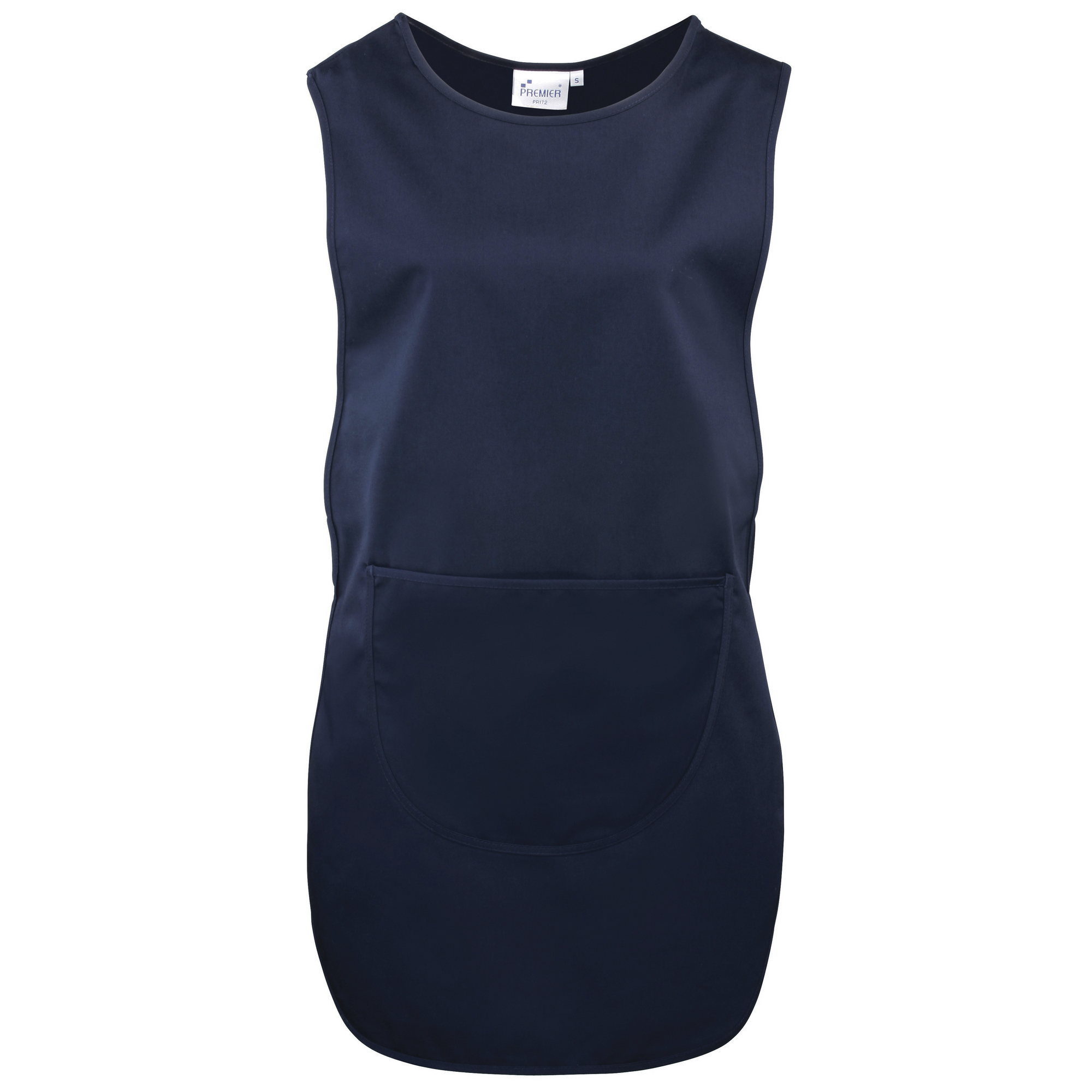 Thumbnail - Premier Ladies/Womens Long Length Pocket Tabard (Marine)