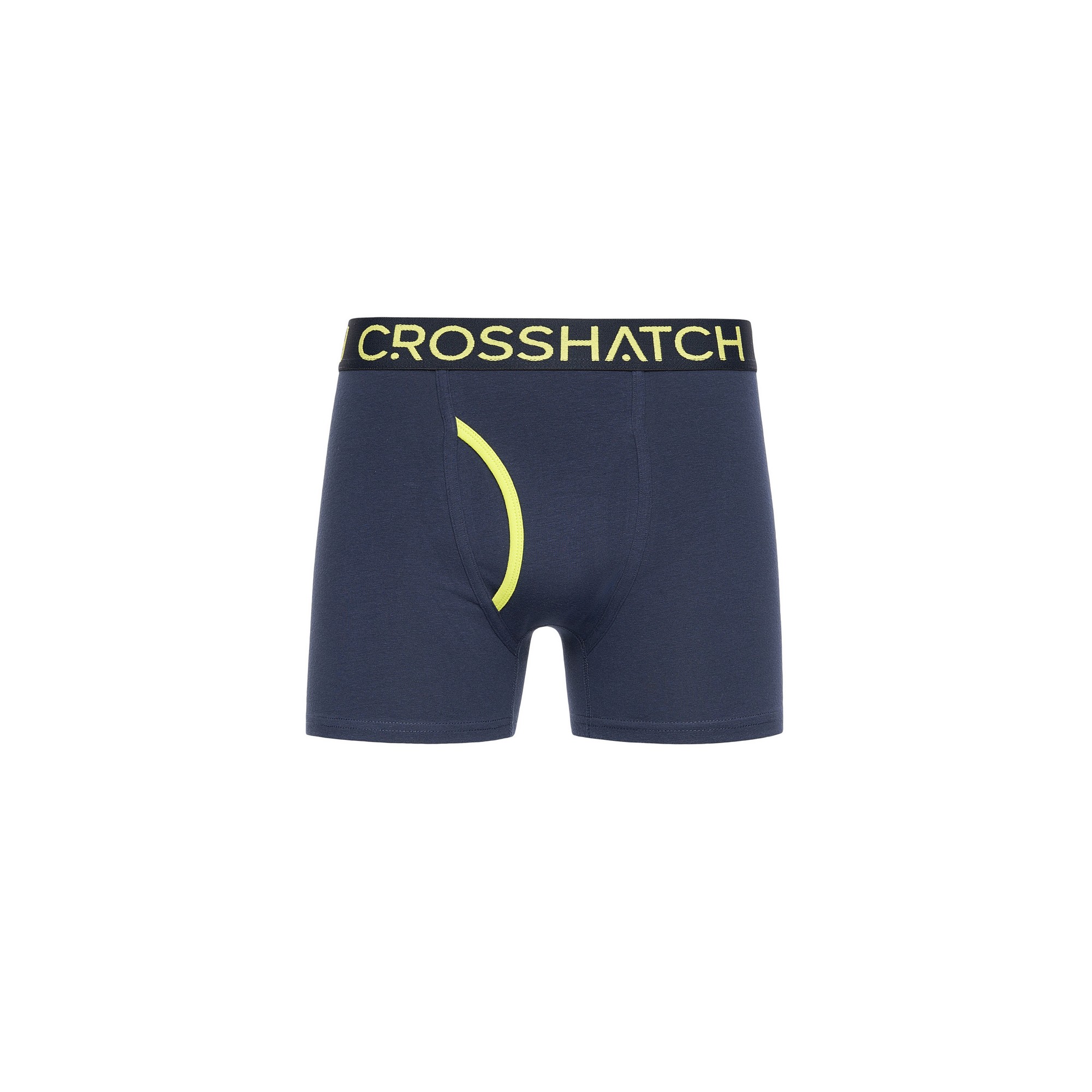 Crosshatch Mens Trioglow Boxershorts (Förpackning med 3 st) (Marin) herr – bild 3