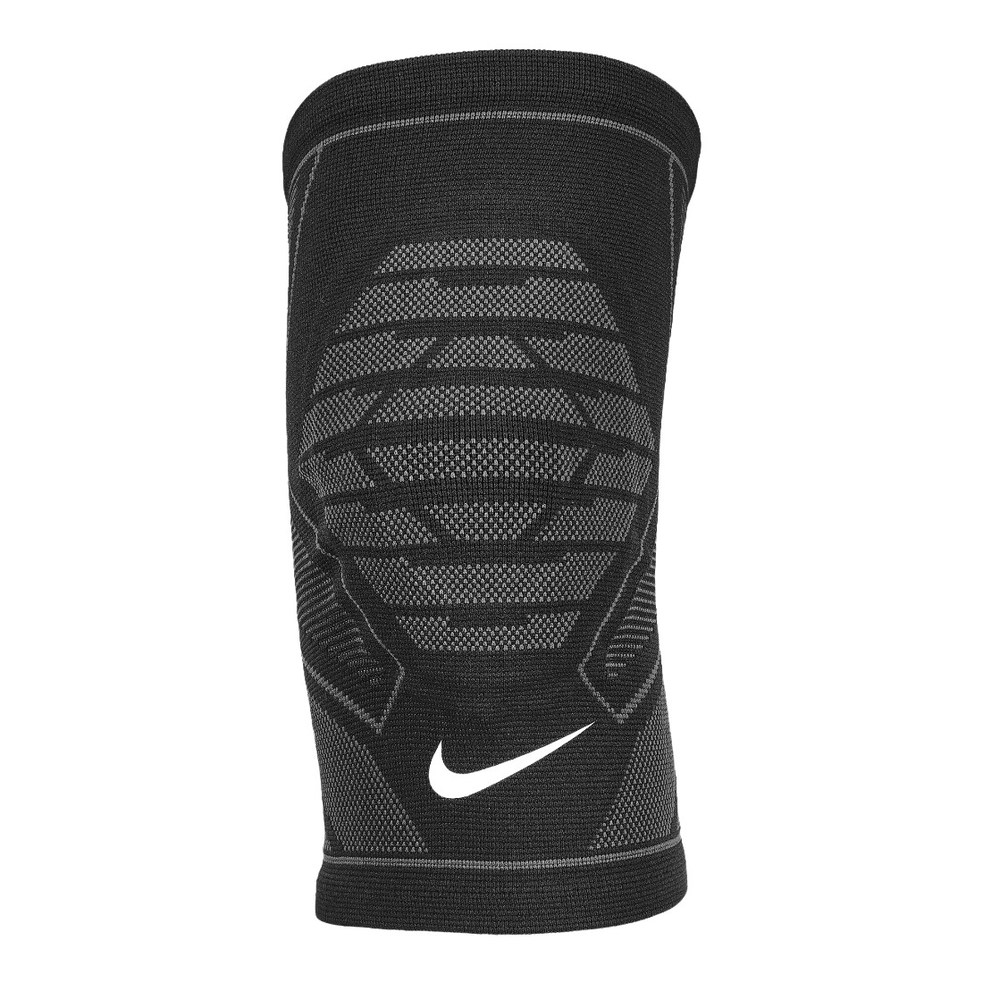 Nike Pro compressie kniebandage (Zwart/Wit)