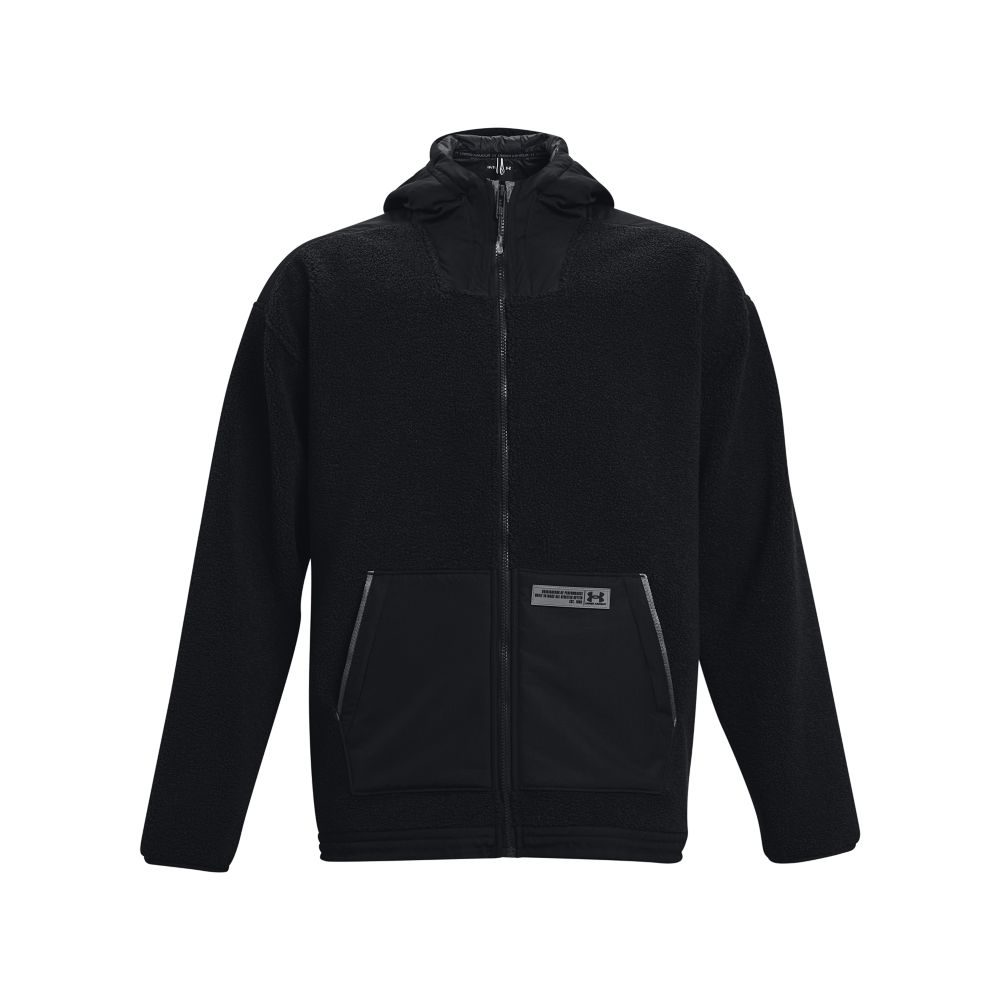 Under Armour Mens UA Mission Insulate Jacket in Black - Size Large