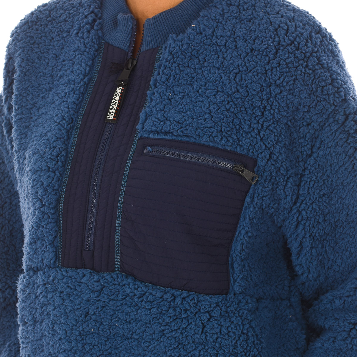 Långärmad borg sweatshirt för kvinnor NP0A4FNA 2