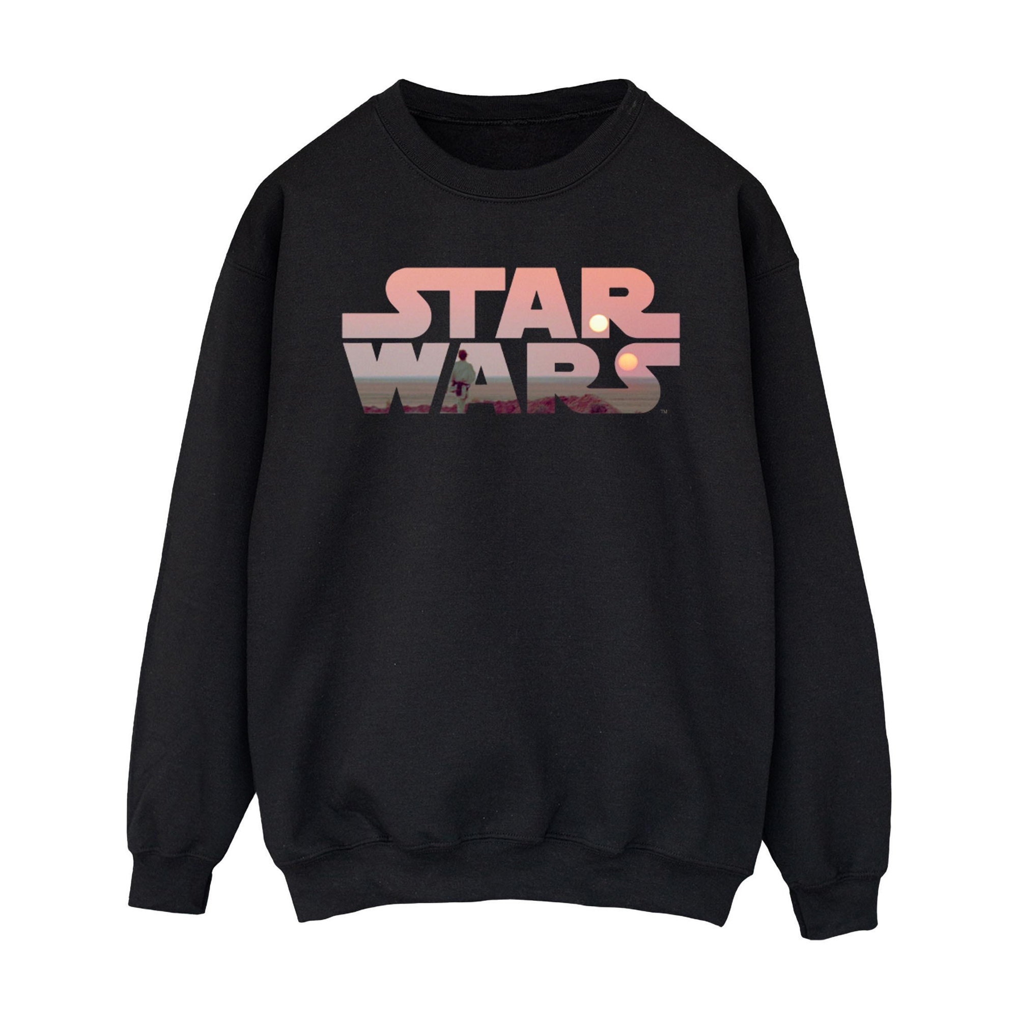 Thumbnail - Star Wars - Sweat TATOOINE - Femme (Noir)