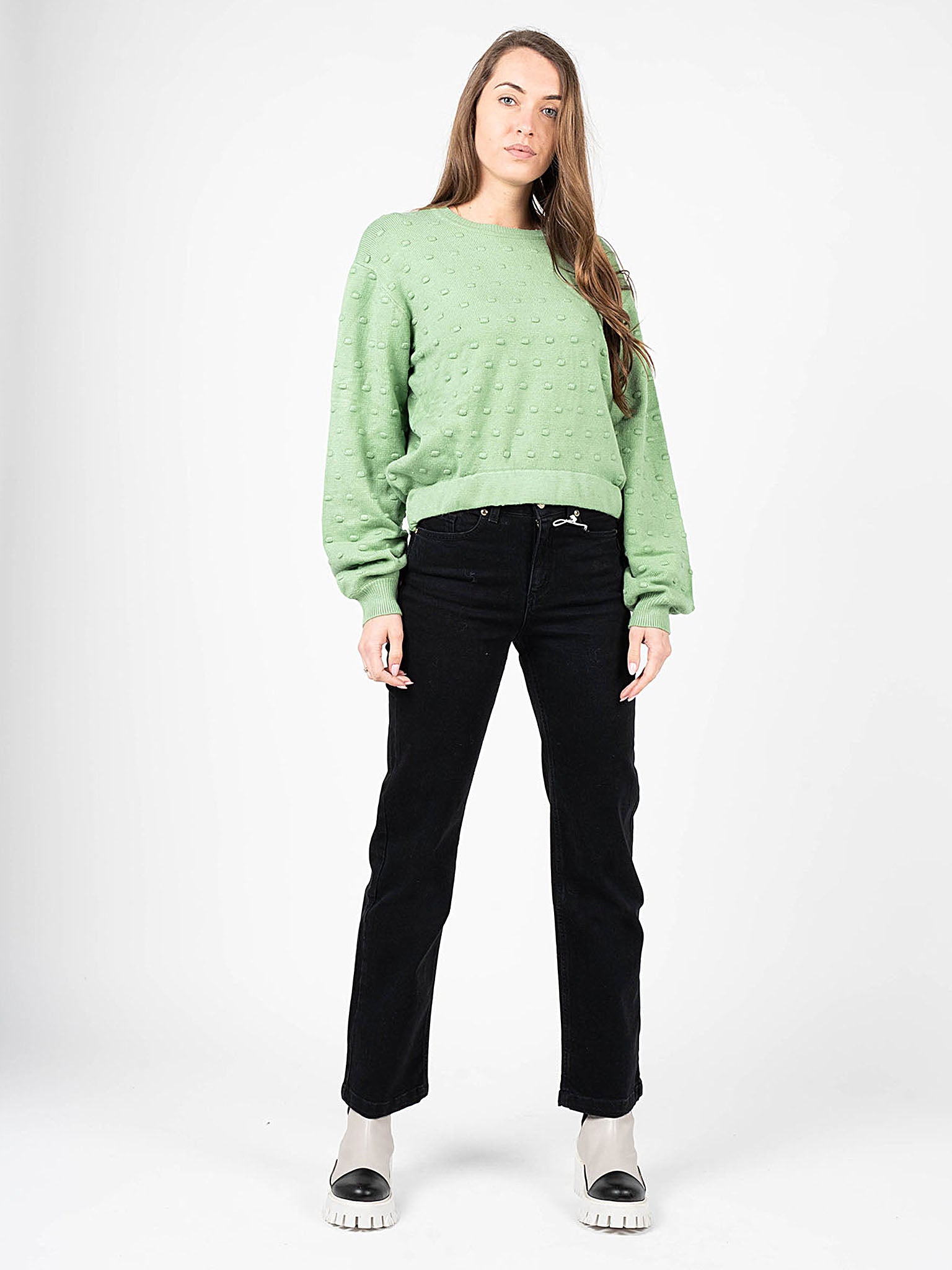 Silvian Heach Pullover Dam stickade tröjor – bild 3