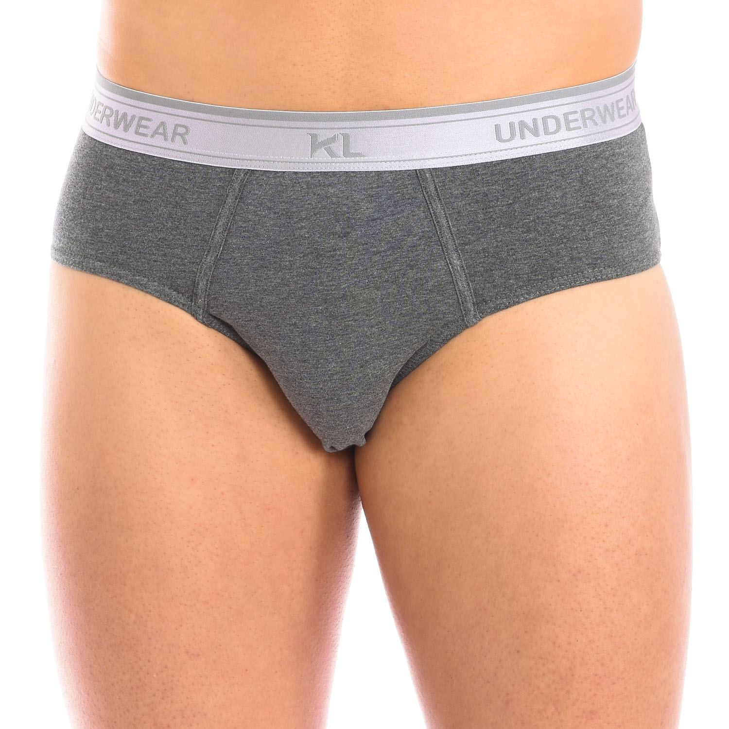 Kisses And Love Pack-2 Basic Briefs andningsbart tyg KL2014 man brief herr – bild 2