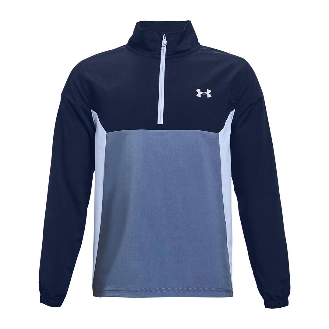 Under Armour Storm Windstrike Kinder Blauer Pullover