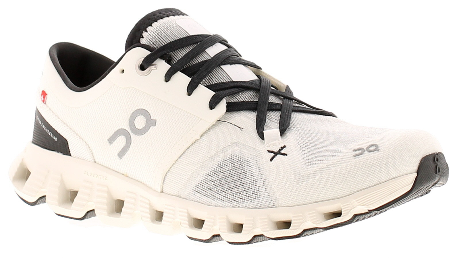 On-Running On Running Mens Trainers Cloud X Lace Up white Textile - Size UK 11