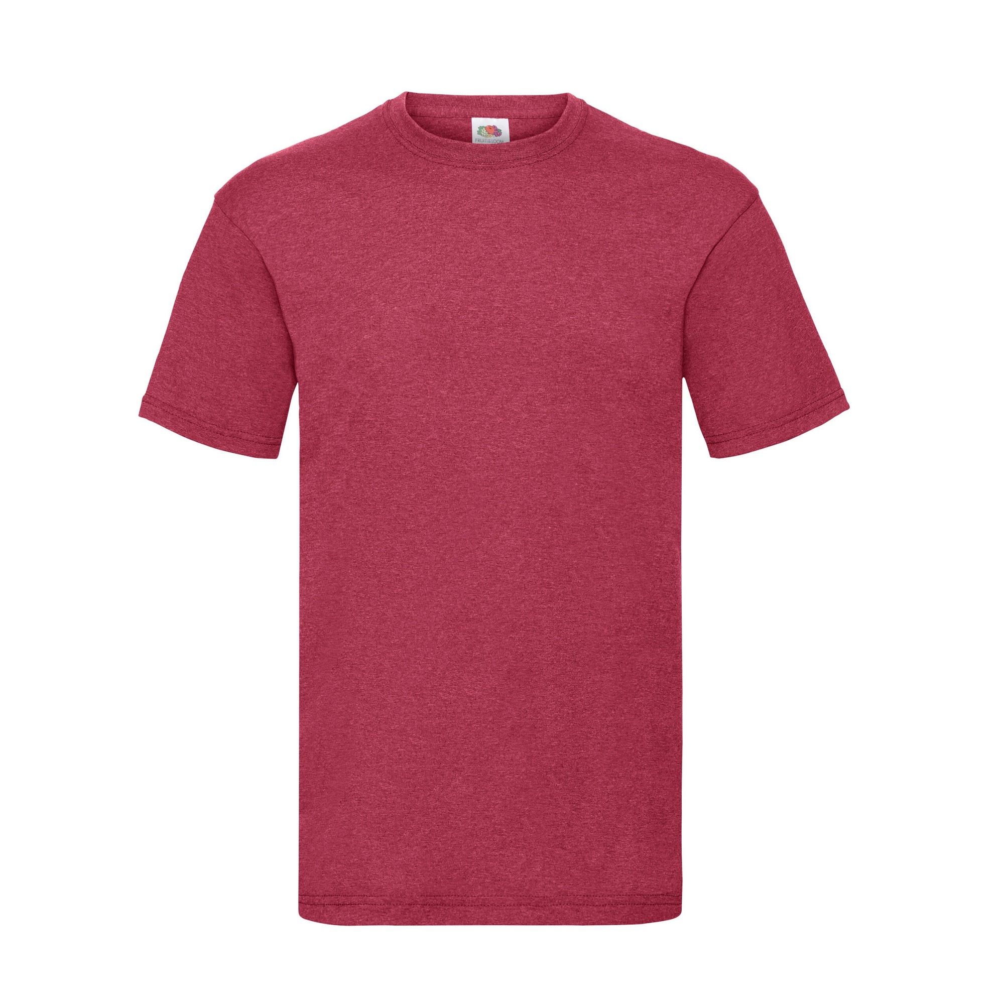 Thumbnail - Fruit of the Loom - "Valueweight" T-Shirt für Herren (Vintage Heather Red)