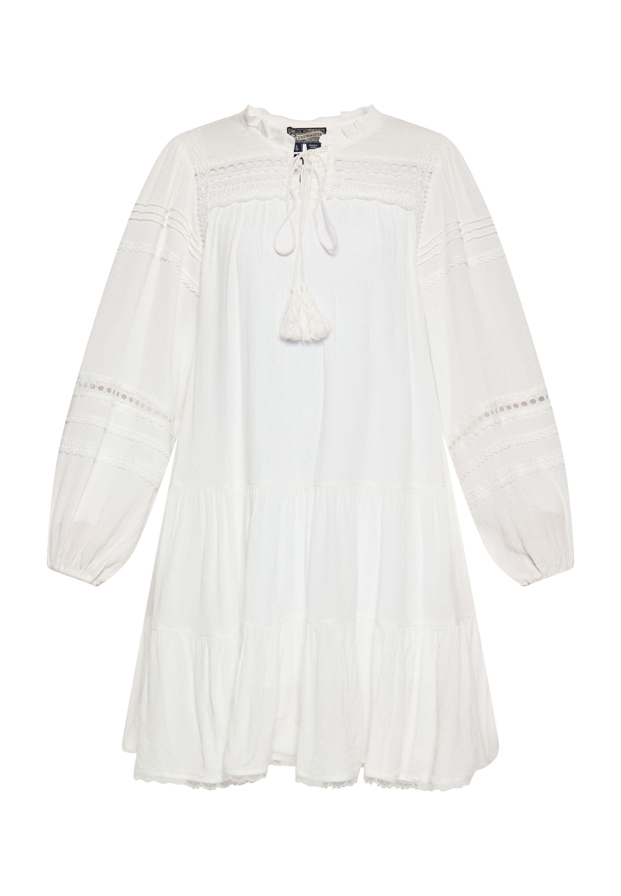 Dreimaster Jurk Dames wolwit