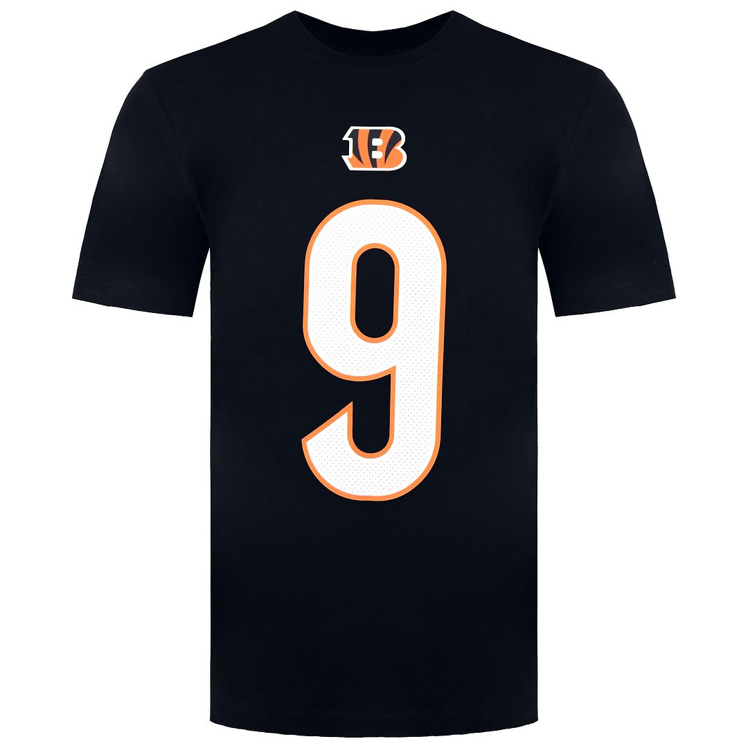 Thumbnail - Nike NFL Cincinnati Bengals 9 Joe Burrow Herren-T-Shirt