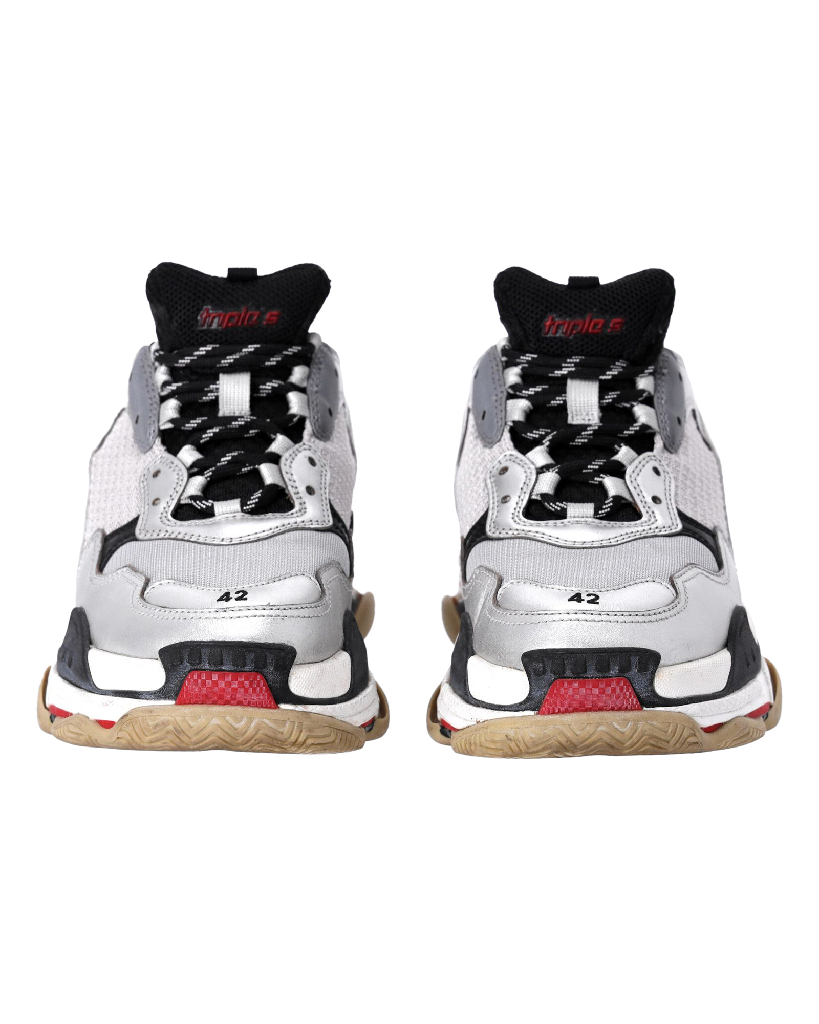 Balenciaga Pre-owned Balenciaga Triple S Sneakers i flerfärgad polyester herr – bild 4