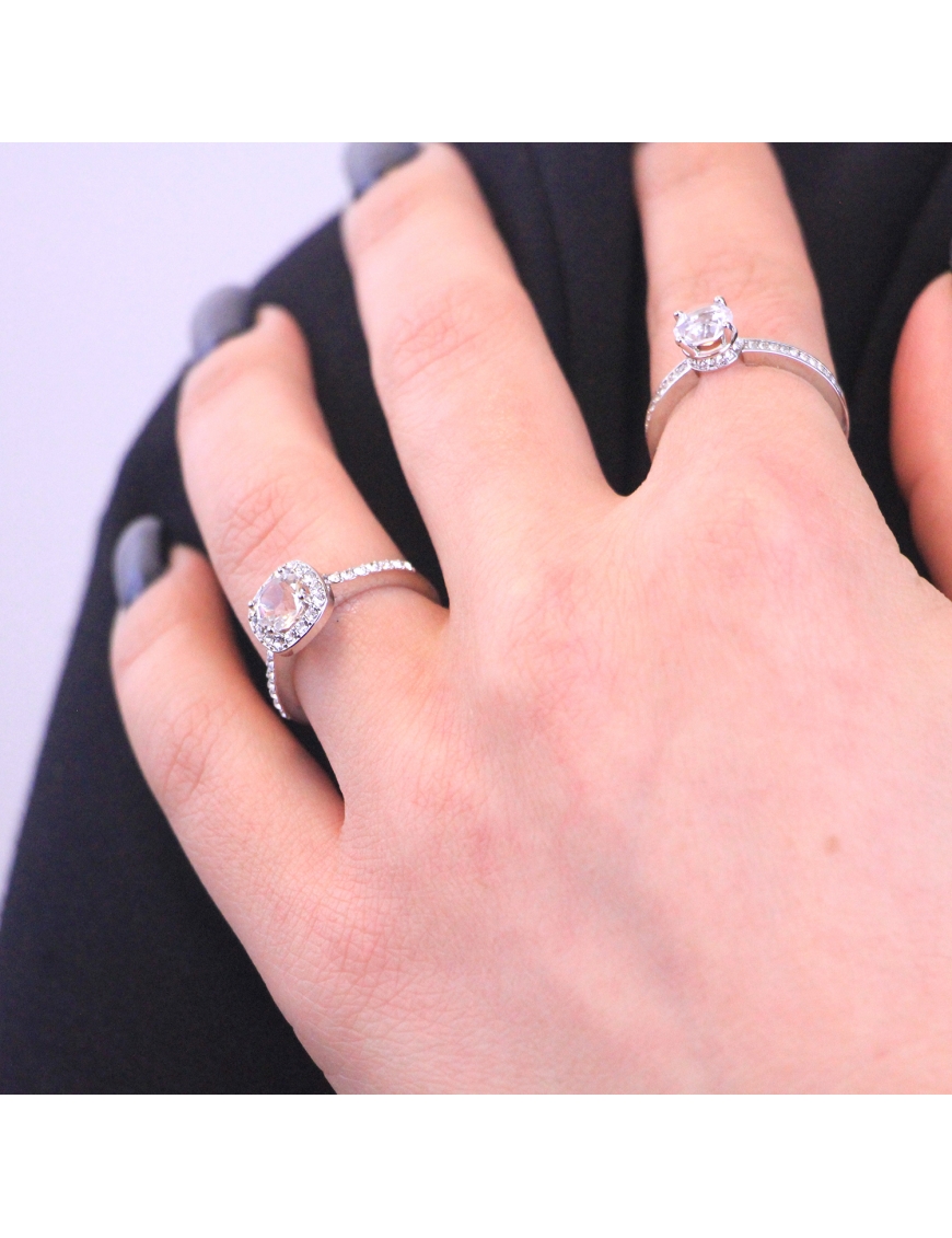MYC Paris Elise Ring Silver och kristall dam – bild 2