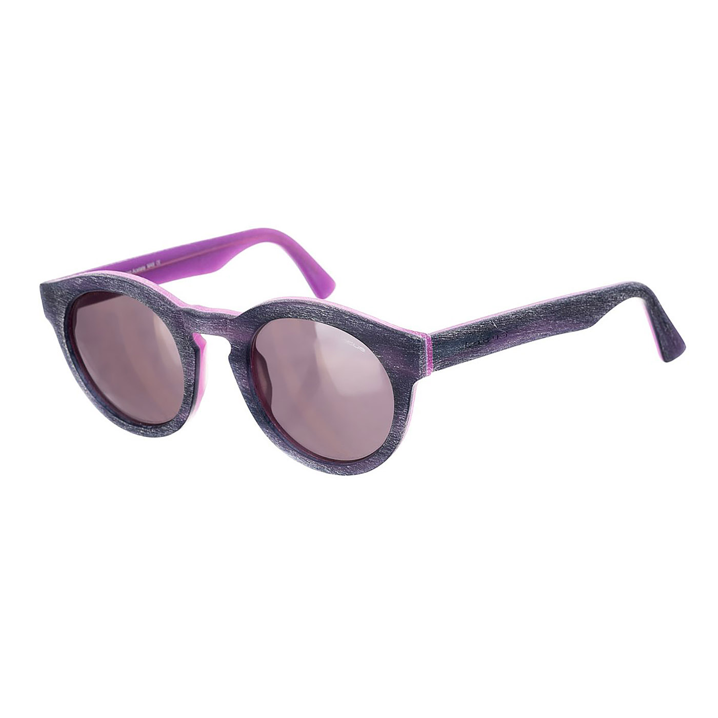 Lotus Acetate sunglasses with oval shape L8023 unisex - Violet - One Size