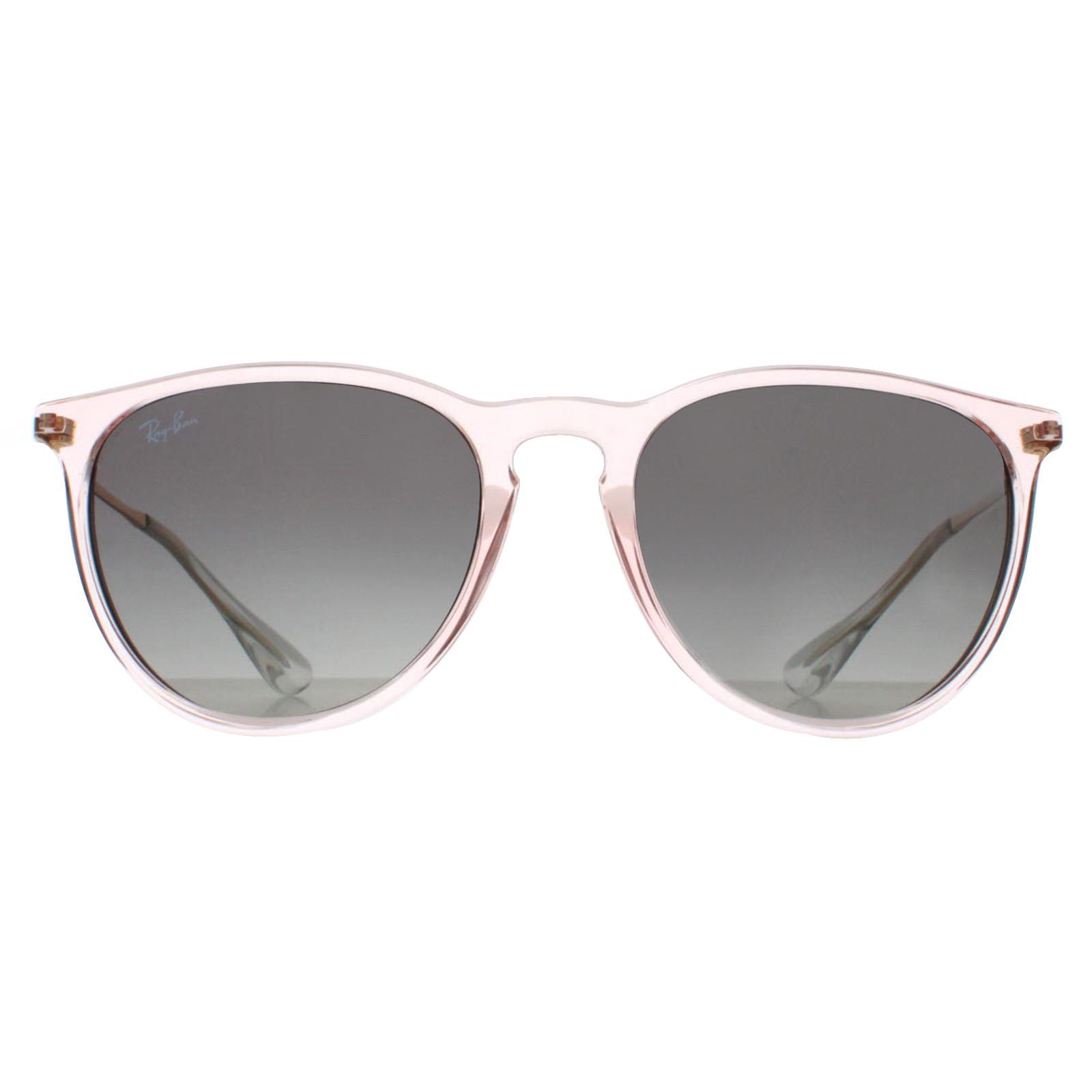 Ray-Ban Rosa Runda Dam Transparenta Grå Gradient Rb4171 Erika