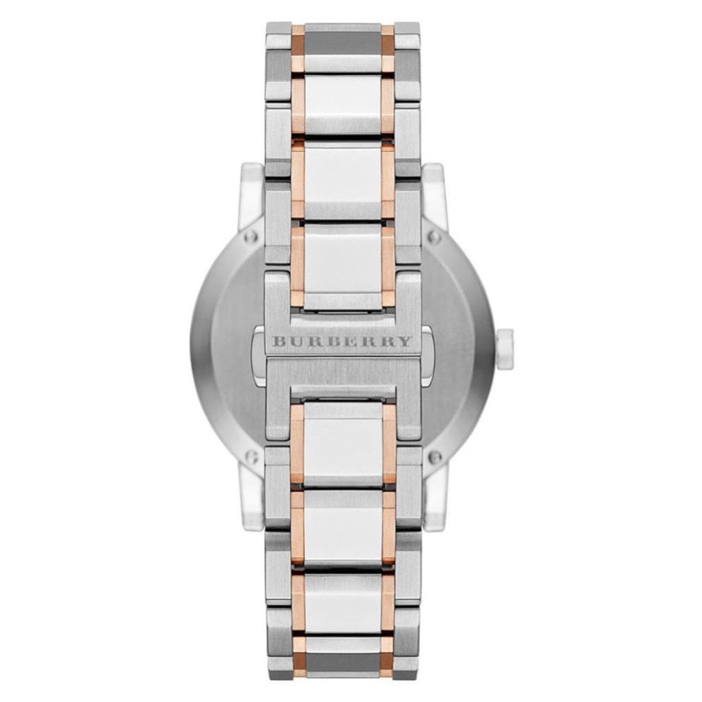 Burberry BU9006 Unisex-klocka The City Two Tone Rose Gold dam – bild 2