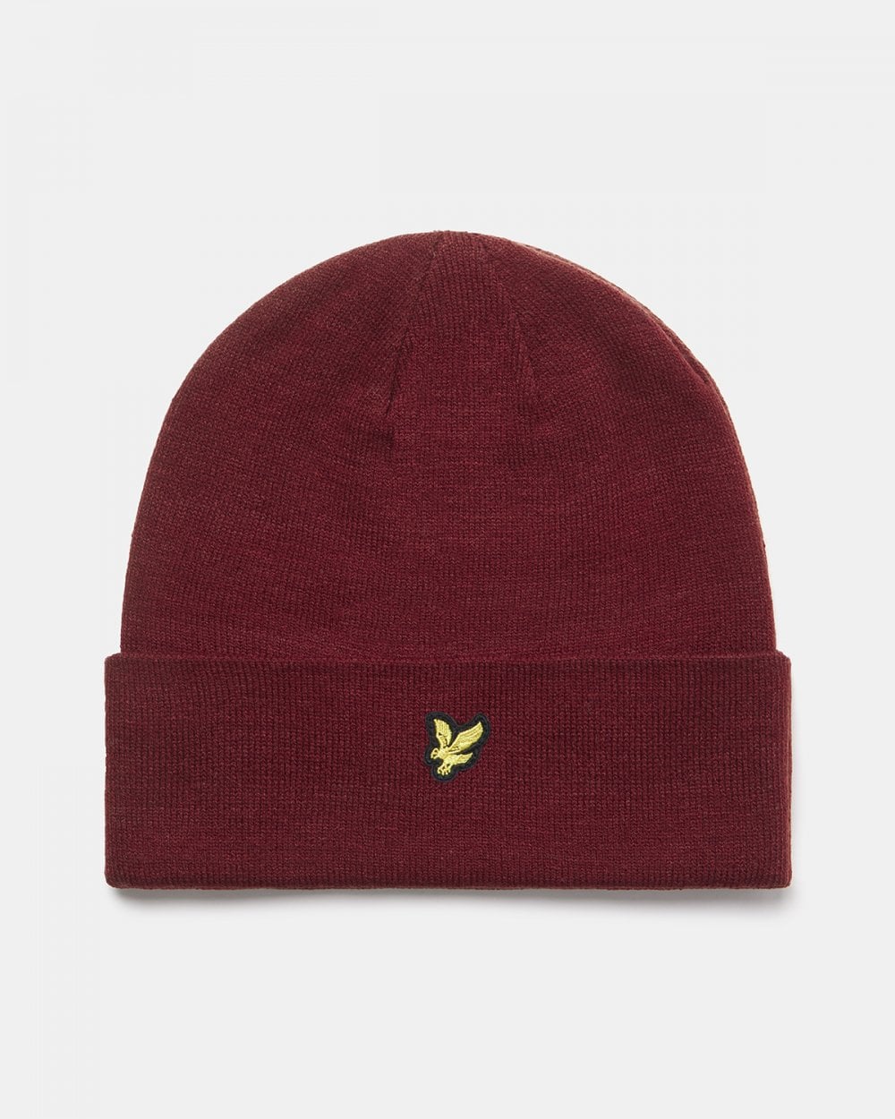 Thumbnail - Lyle & Scott Herren-Mütze in Burgunderrot