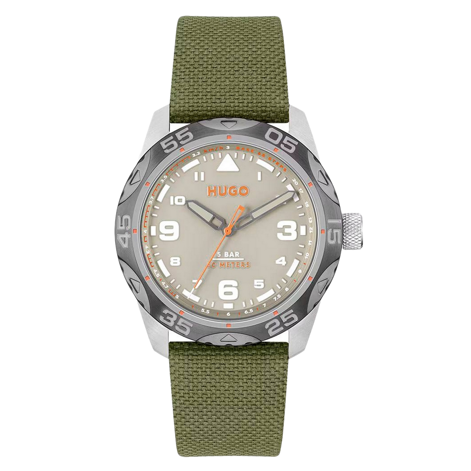 Thumbnail - Hugo Herrenuhr Quartz Grau