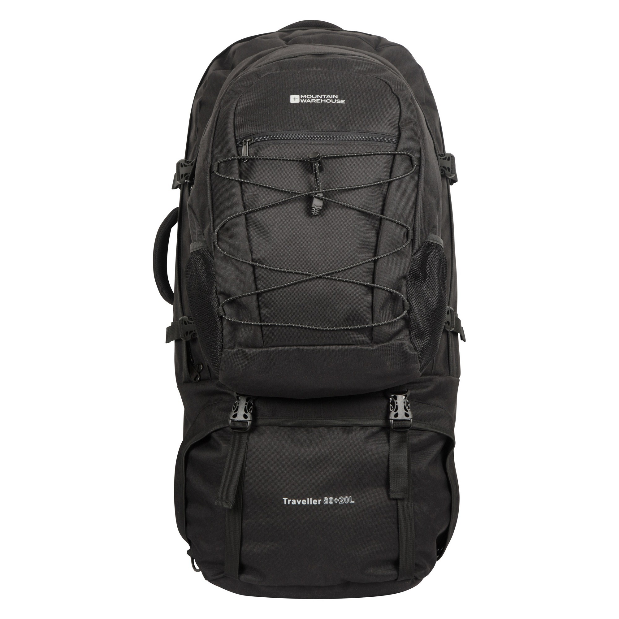 Thumbnail - Mountain Warehouse - Rucksack "Traveller", 100L (Schwarz)