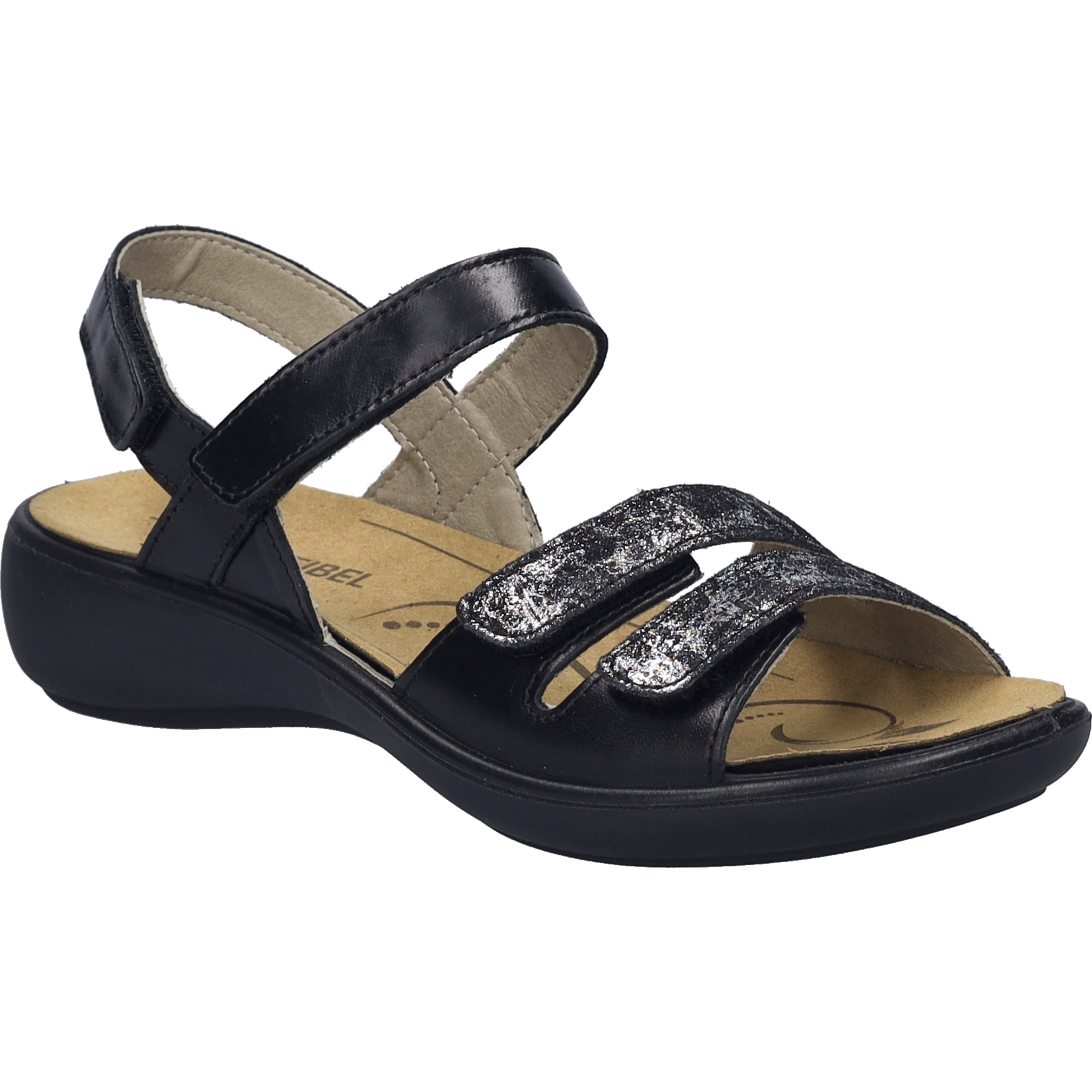 Thumbnail - JOSEF SEIBEL Ibiza 86 | Sandale für Damen | Schwarz Ibiza 86, schwarz-kombi