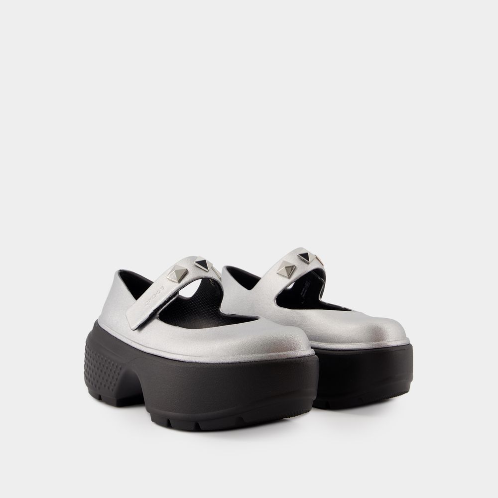 Stomp Mary Jane Ballerinas Synthetic