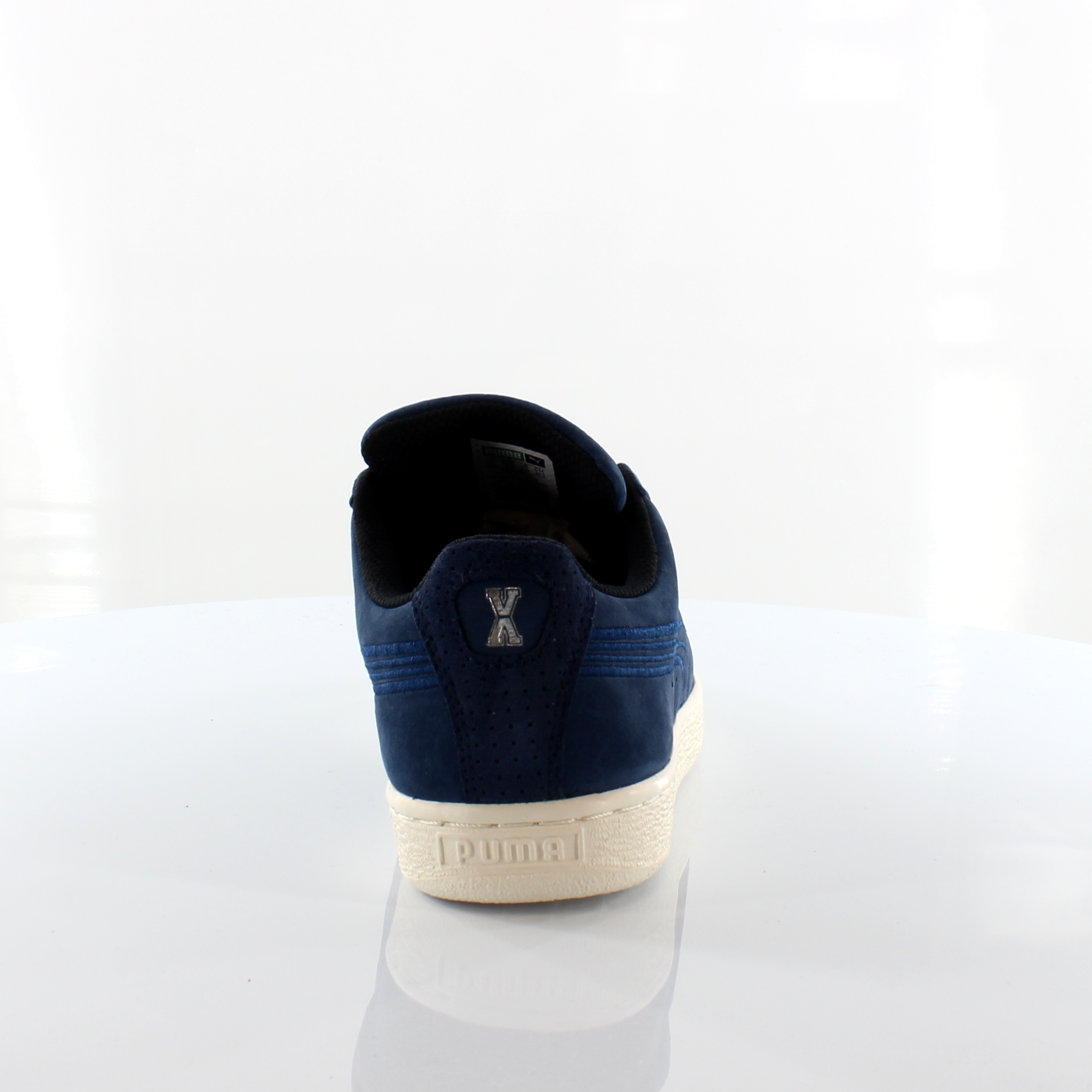 Puma States X Vashtie Blå Mocka Träningsskor för herrar 358840 02 – bild 2