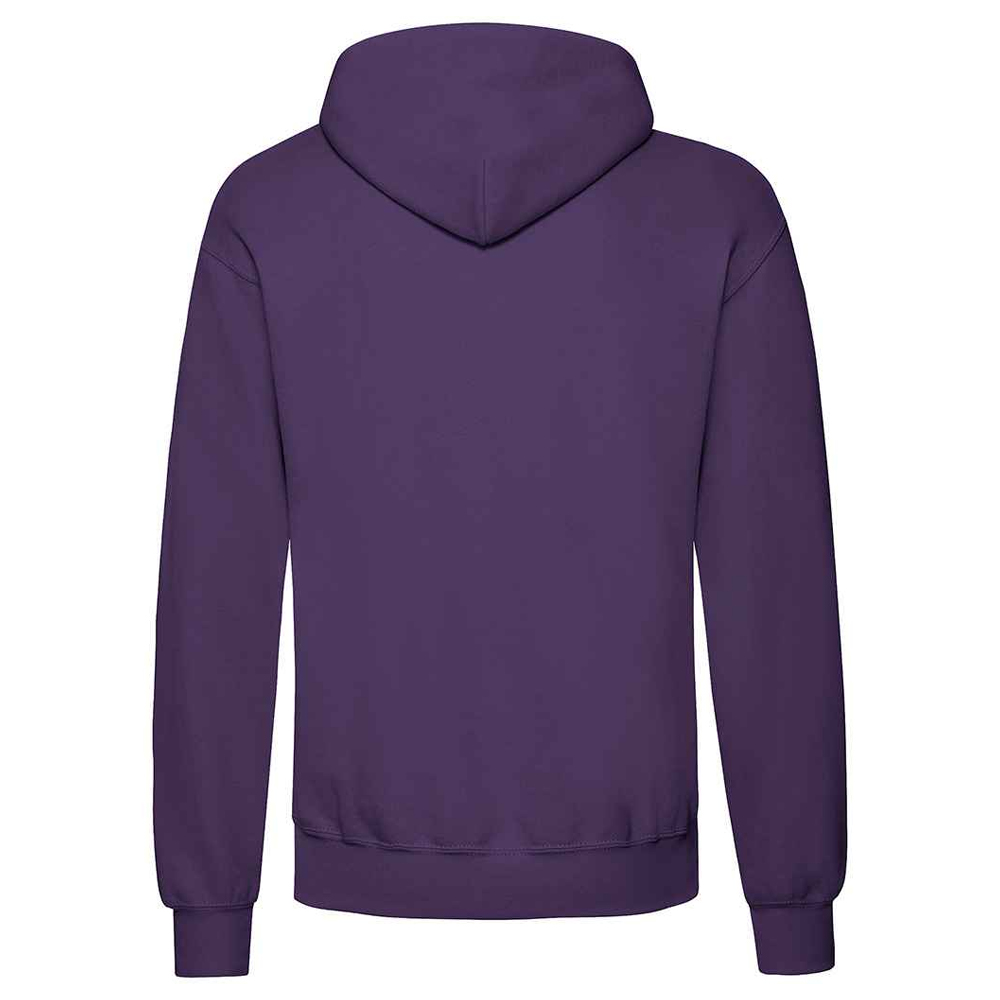 Fruit Of The Loom Unisex Classic Hoodie för vuxna (Lila) dam – bild 2