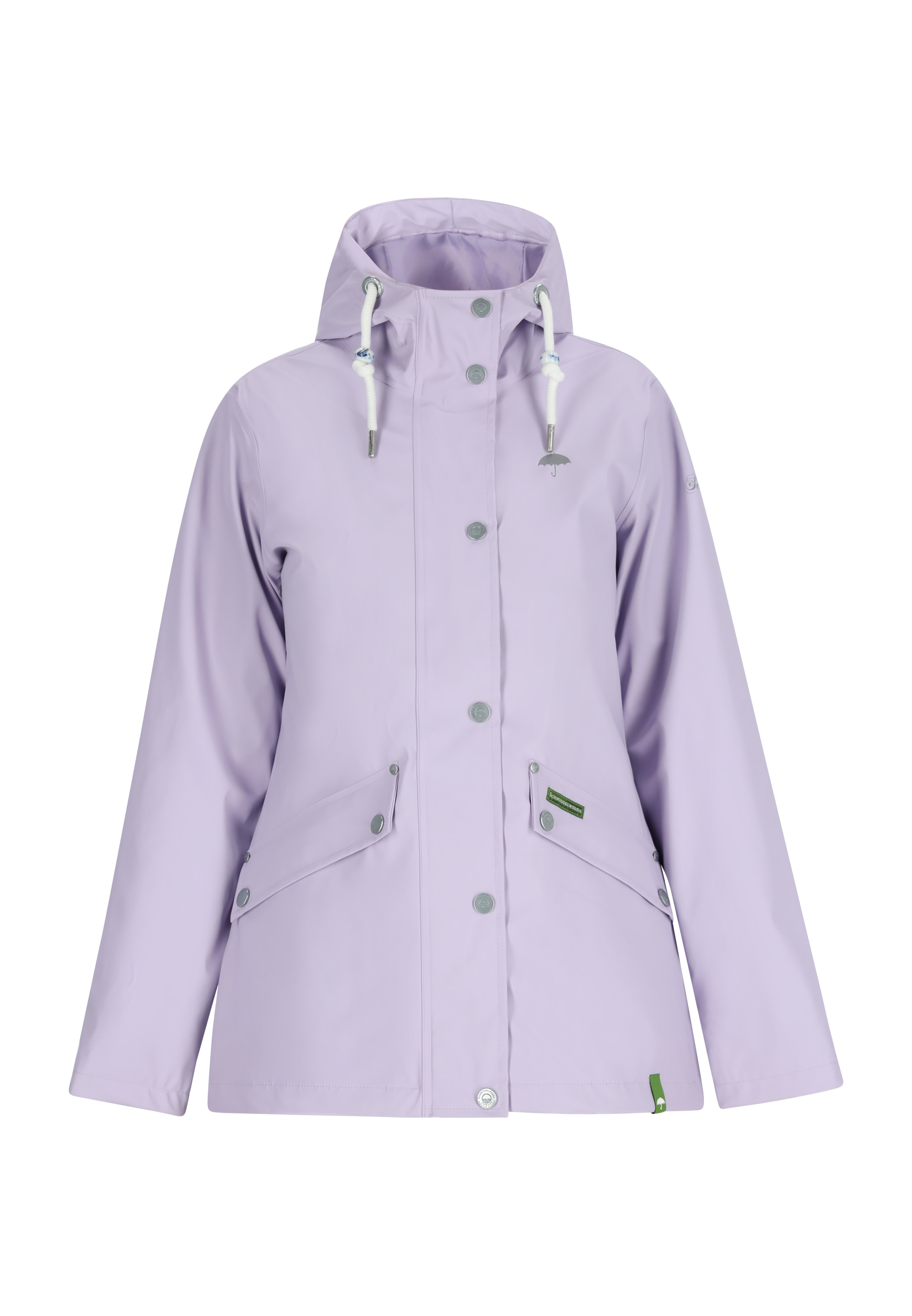 Schmuddelwedda Regenjas Dames Pastelkleurige lavendel