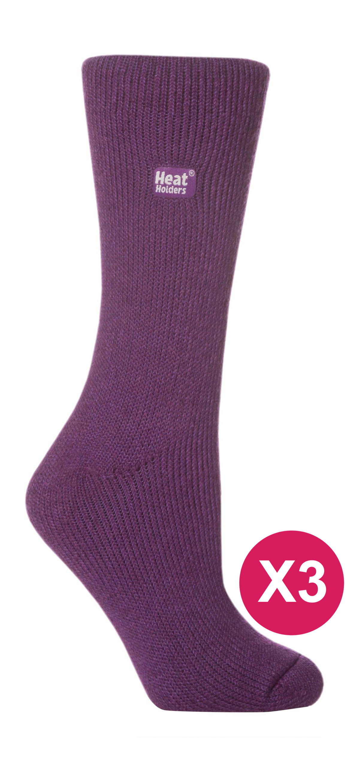 Thumbnail - HEAT HOLDERS - 3er-Pack Multipack Damen Isolierte Thermo-Socken für den Winter