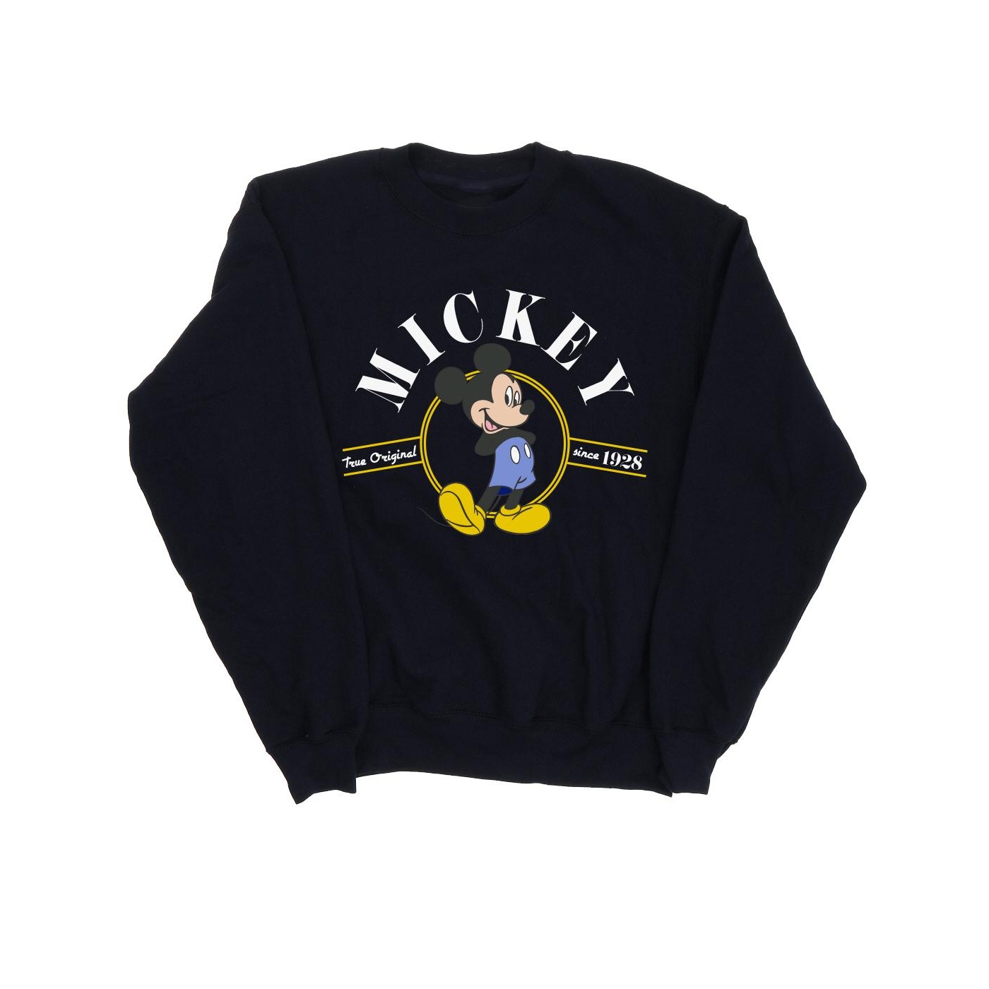 Thumbnail - Disney - "Mickey Mouse True Original" Sweatshirt für Damen (Marineblau)