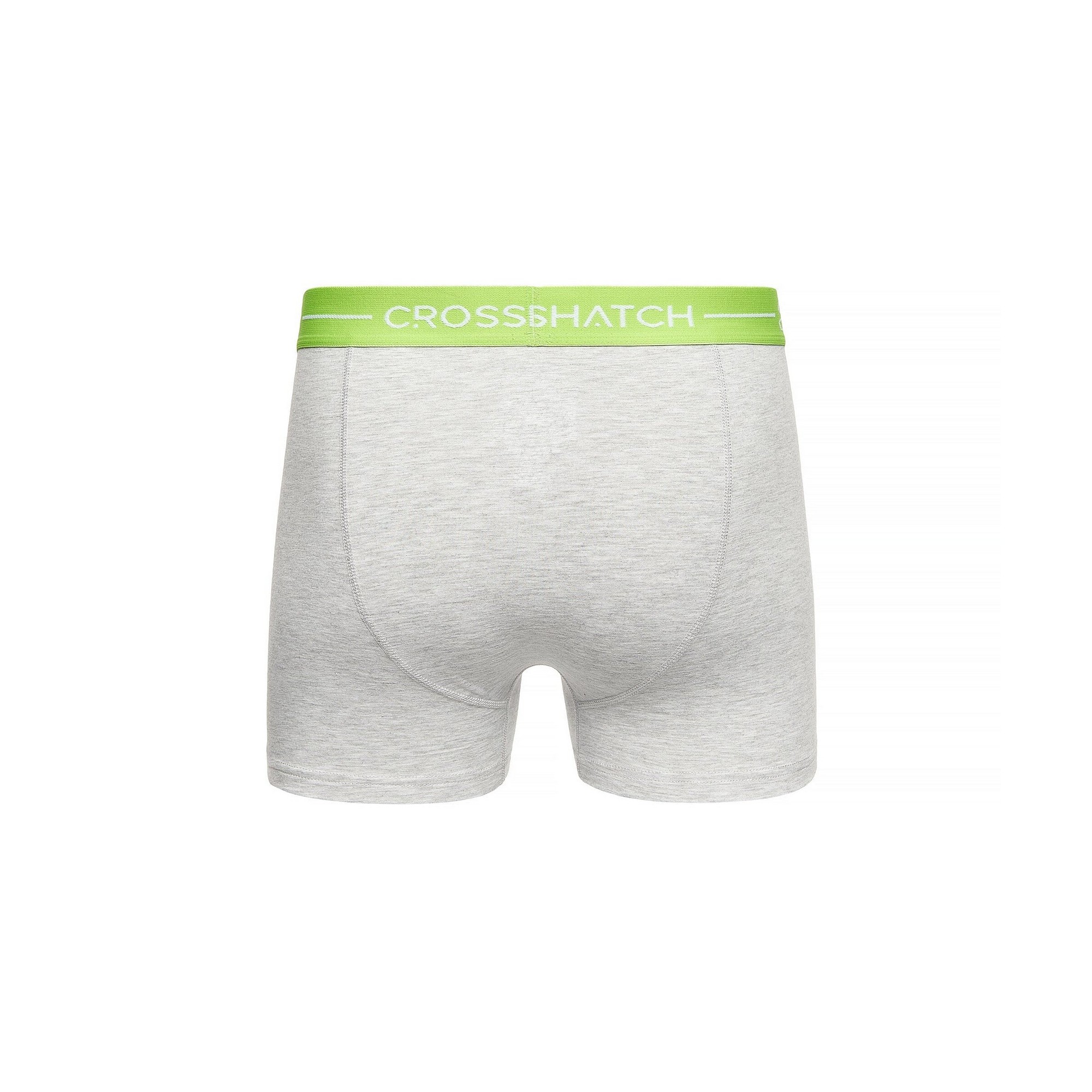 Crosshatch Mens Astral Boxershorts (Förpackning med 12) (Grey Marl) herr – bild 2