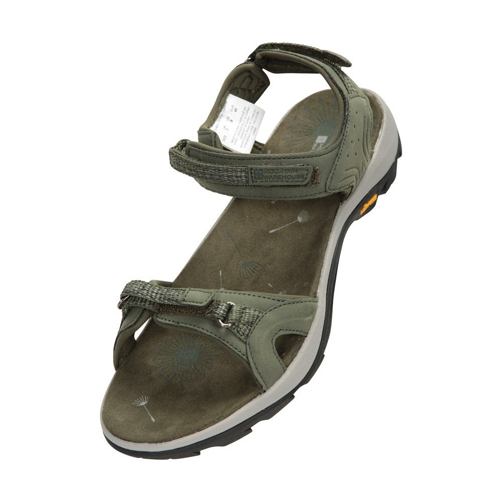Mountain Warehou Dam/Lady Journey Vibram Sandaler (Khaki)
