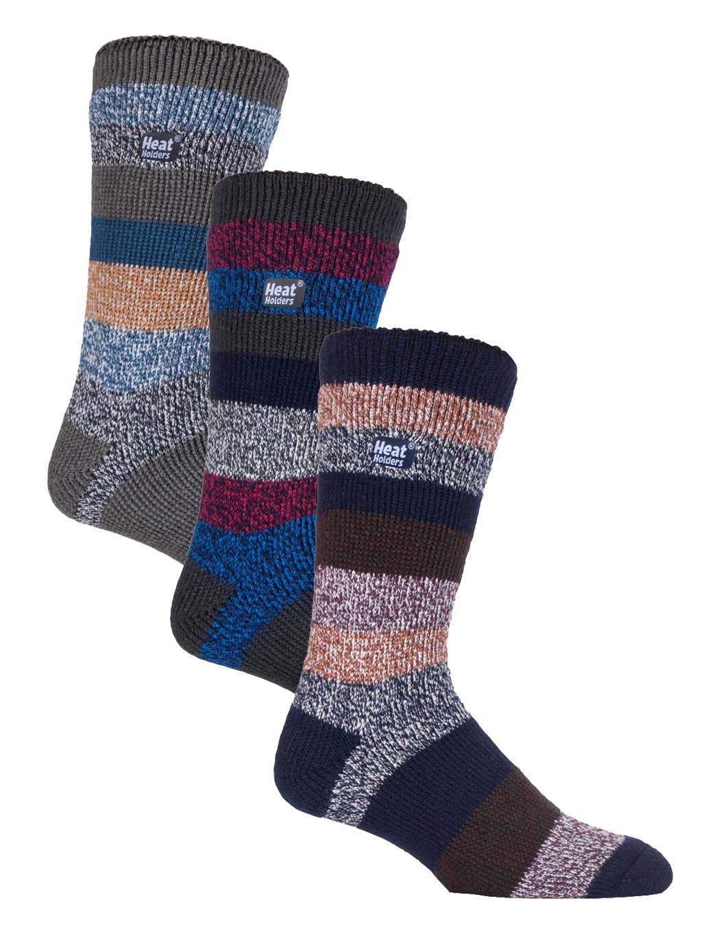HEAT HOLDERS - 3er Pack Multipack Herren Thermosocken für den Winter - Berlin