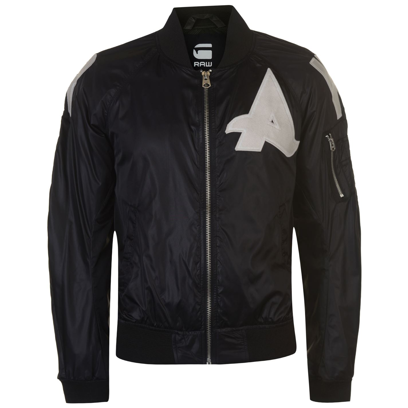 Thumbnail - G Star Afrojack Bomberjacke Herren gefüttert Mantel Top Lightweight Zip gezippt