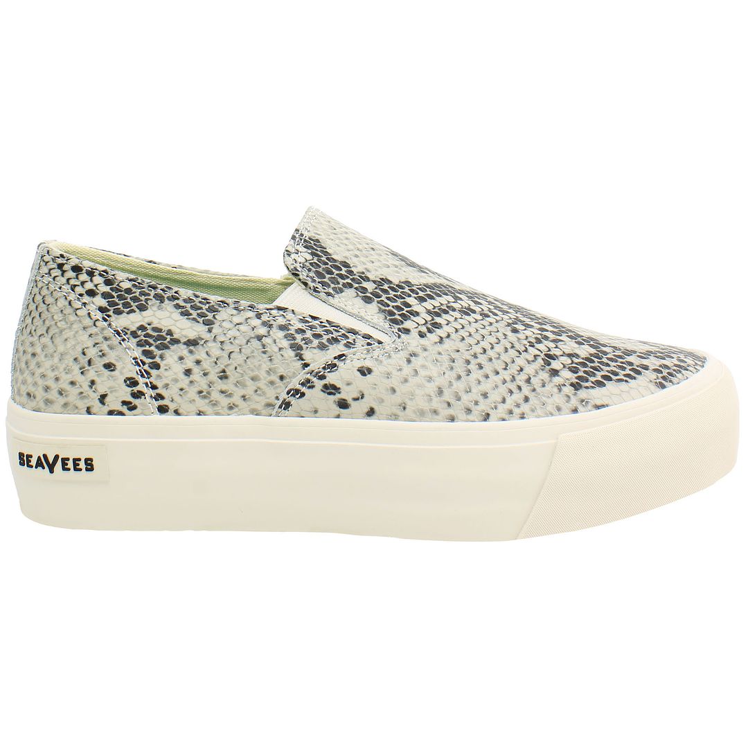 Thumbnail - Seavees Baja Platform Mulholland Damen Beigefarbene Plimsolls