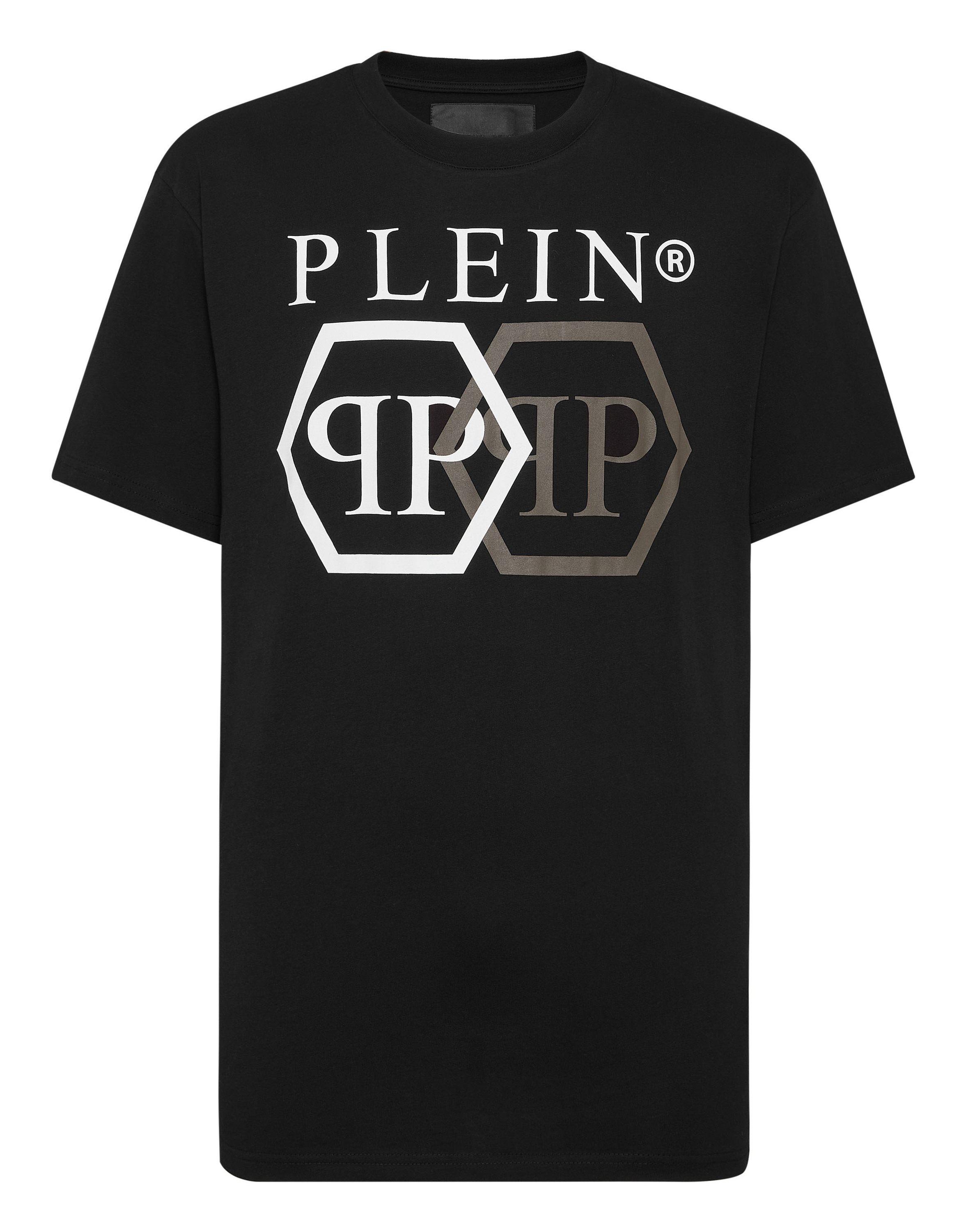 Philipp Plein T-shirt med rund hals och sexkant herr – bild 2