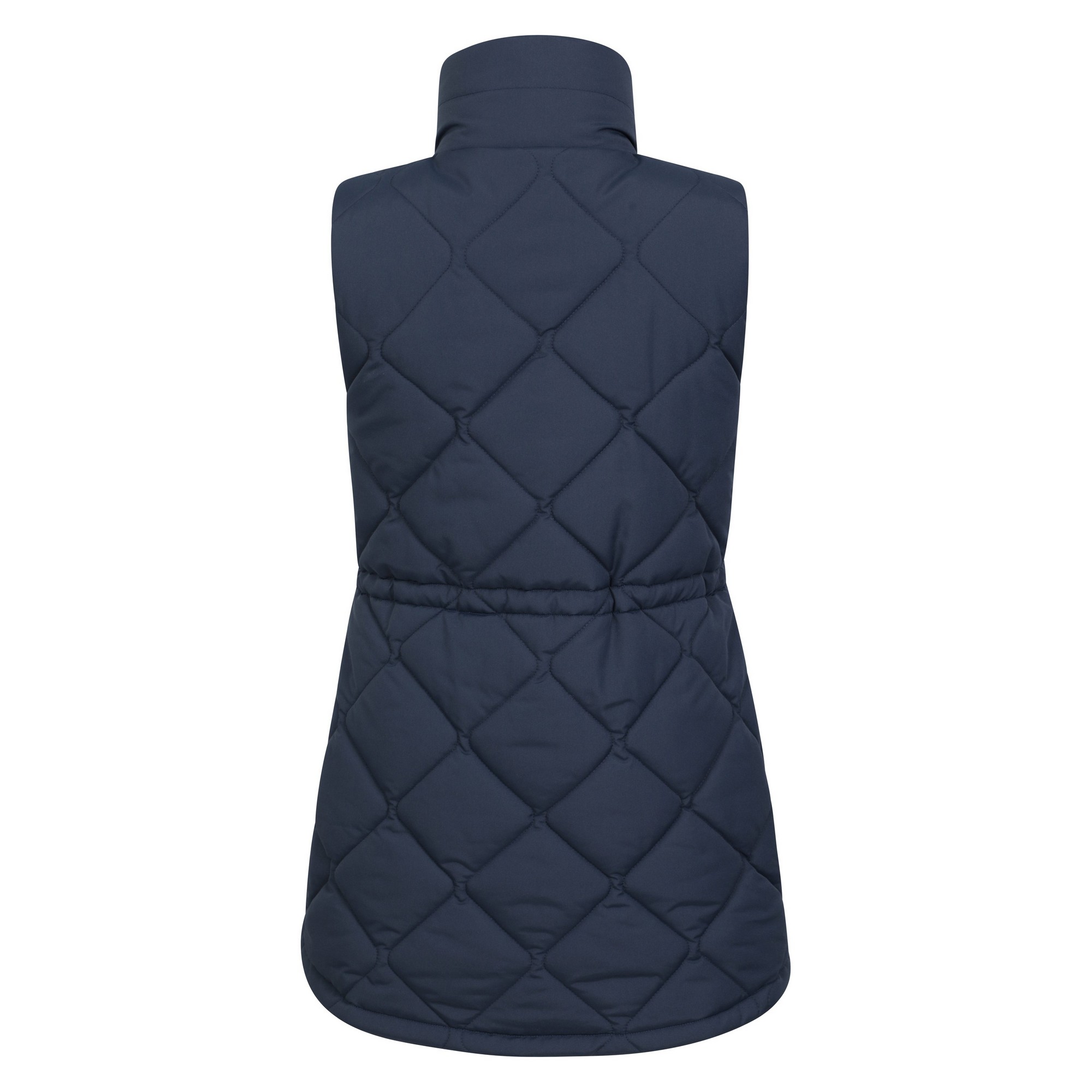 Mountain Warehou Womens/Ladies Rye Quilted Long Length Gilet (Navy) västar dam – bild 2