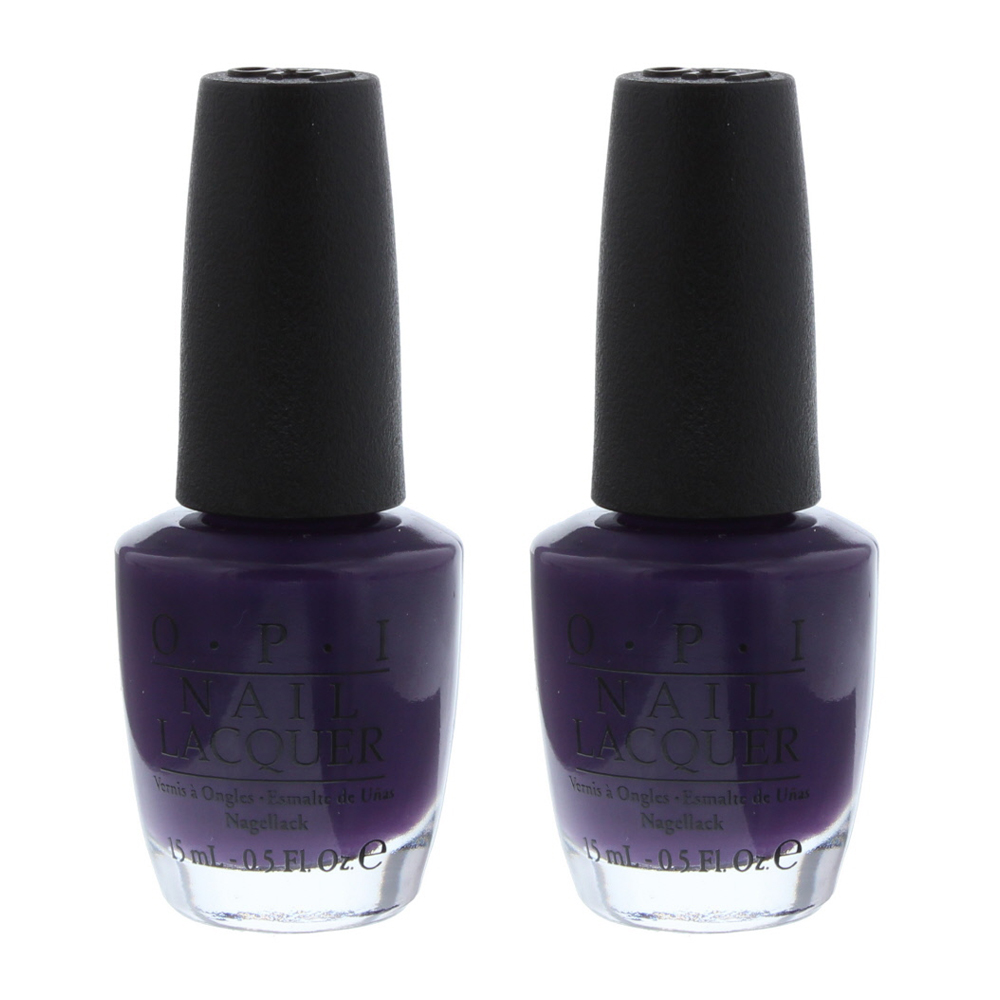 OPI Womens A Grape Affair Nail Polish 15ml x 2 - NA - One Size