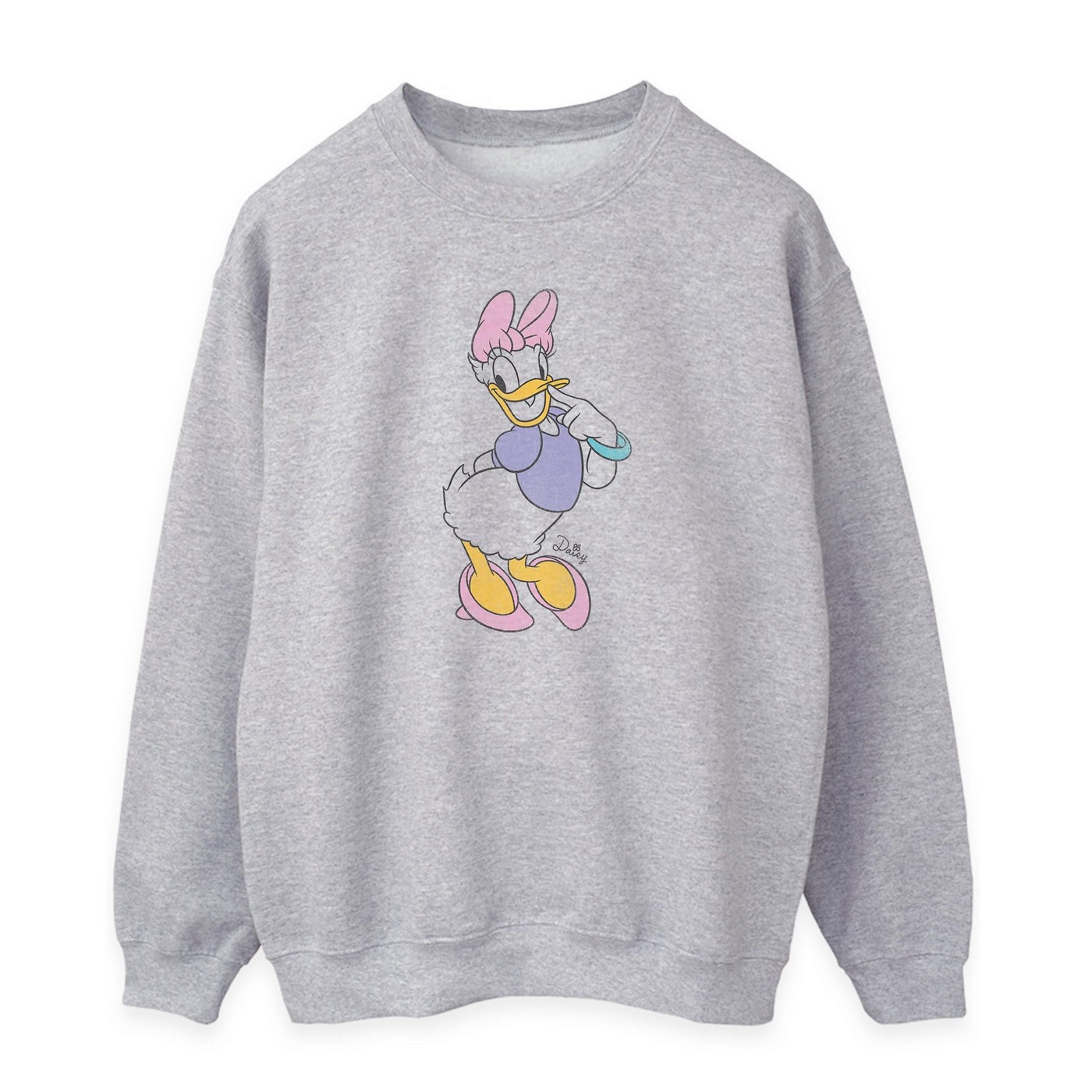 Thumbnail - Disney - "Classic" Sweatshirt für Damen (Grau meliert)